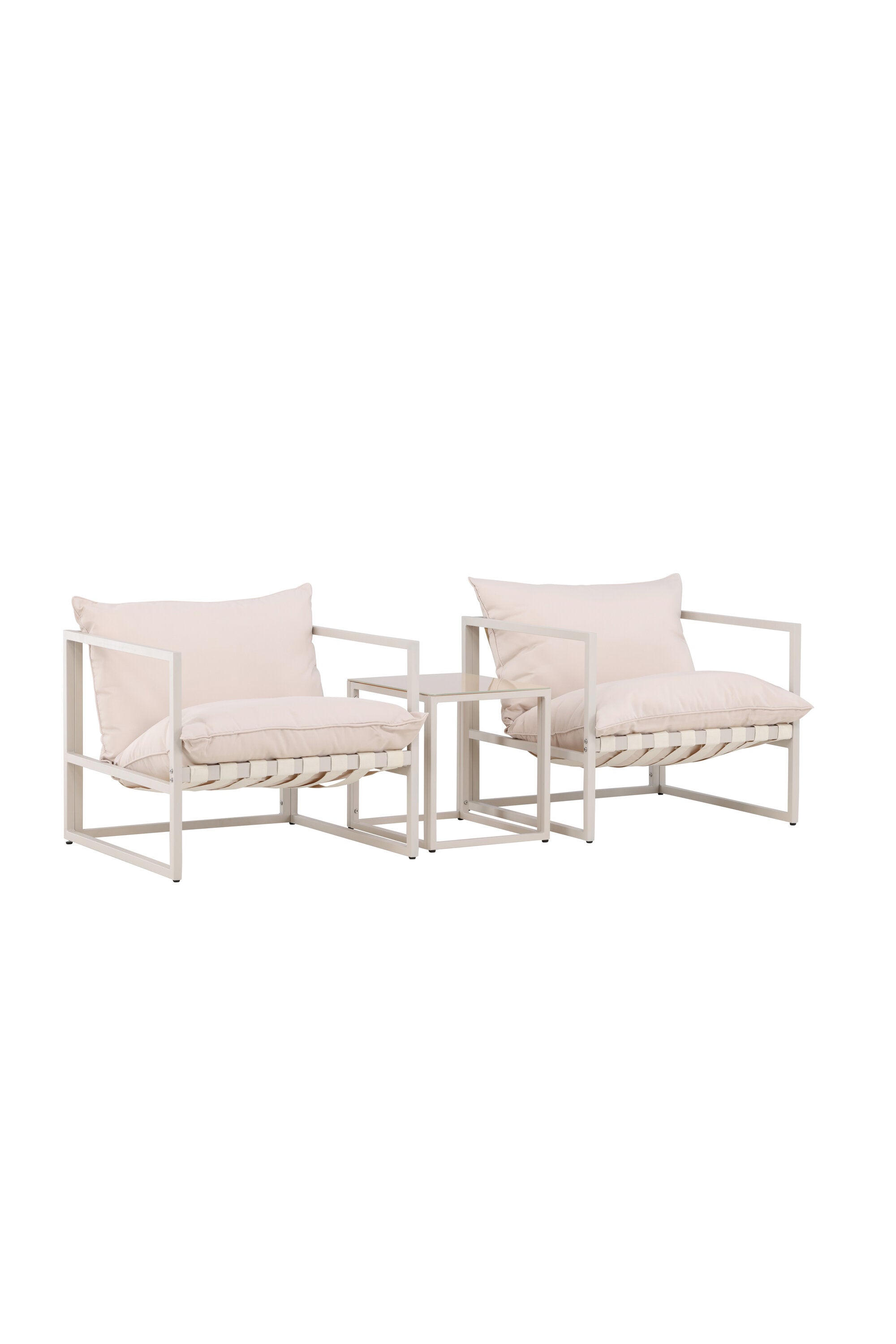 Das Messina Lounge Set von Venture Home kombiniert modernes Design mit Komfort, ideal für Garten oder Terrasse.