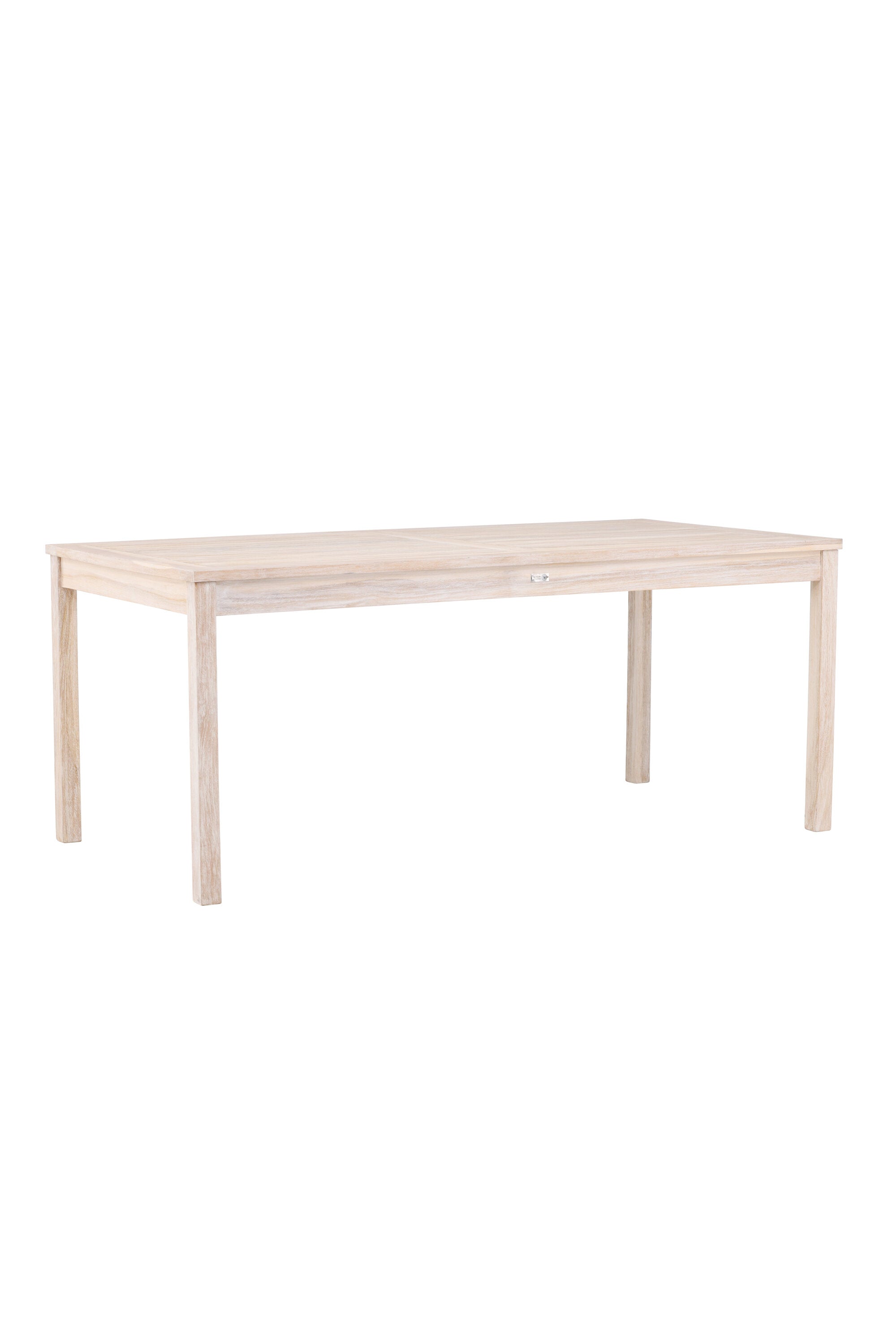 Rechteckiger Gartentisch Kenya in Whitewash präsentiert im Onlineshop von KAQTU Design AG. Gartentisch ist von Venture Home