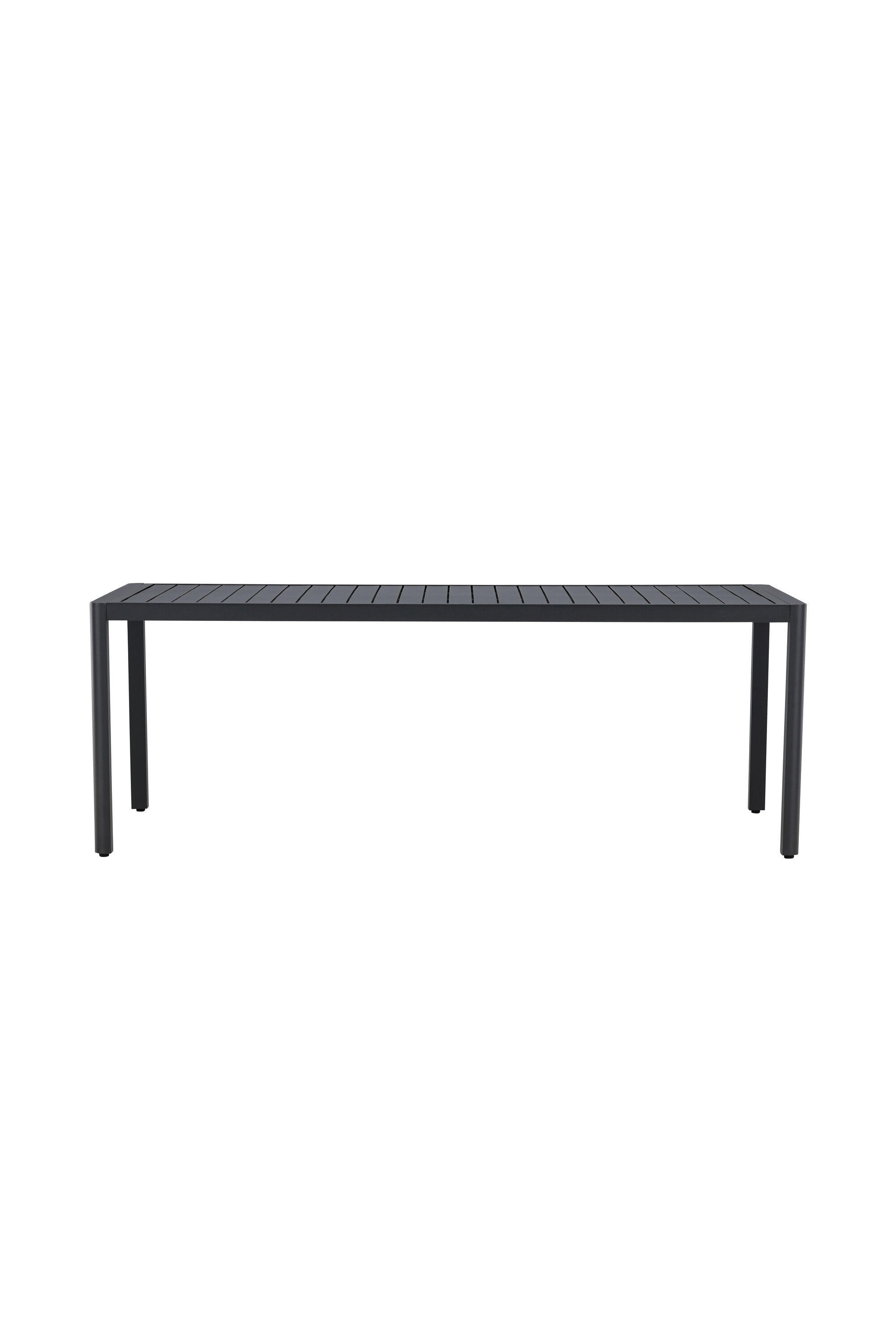 Rechteckiger Gartentisch Giardini in Black präsentiert im Onlineshop von KAQTU Design AG. Gartentisch ist von Venture Home