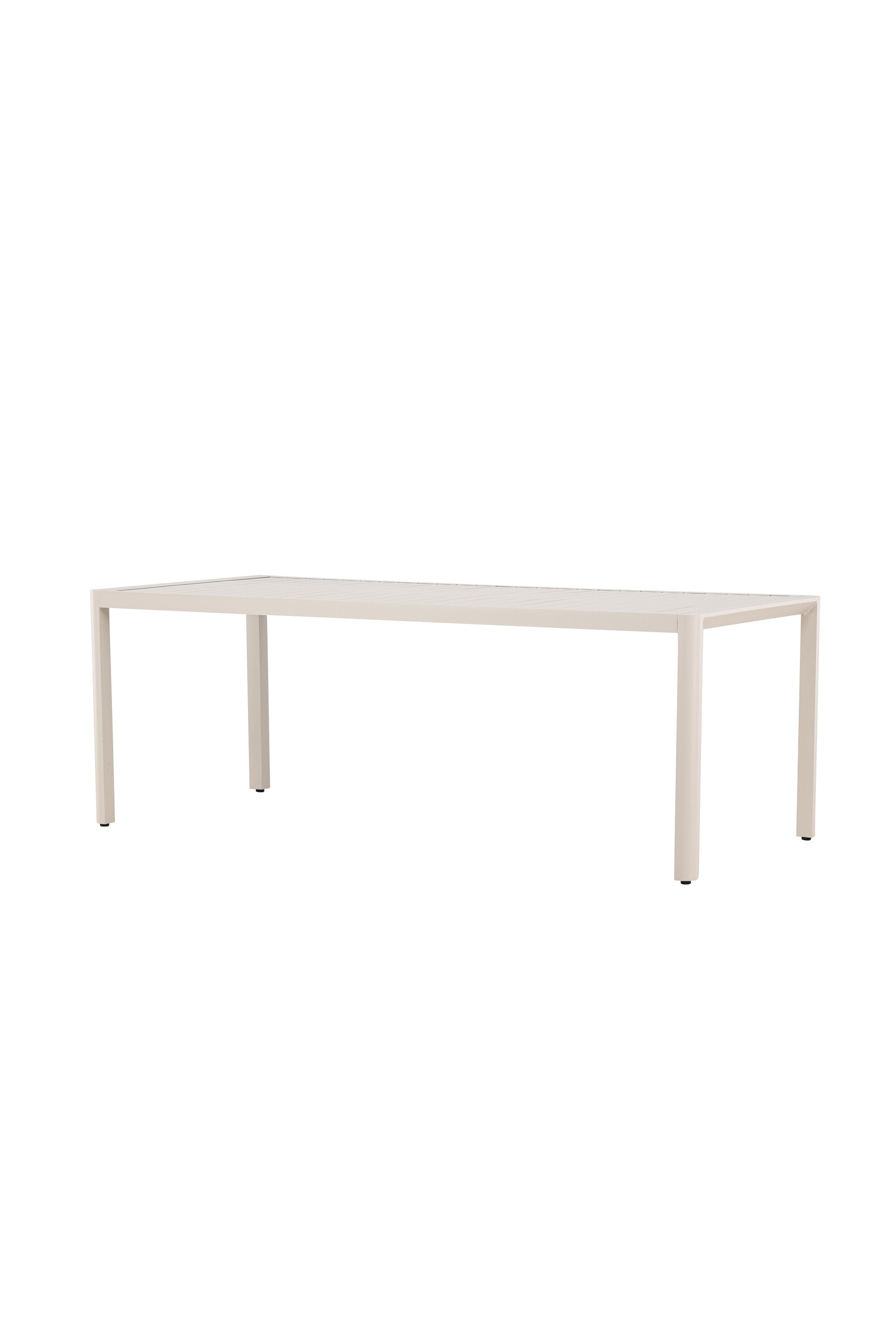 Rechteckiger Gartentisch Giardini in Beige präsentiert im Onlineshop von KAQTU Design AG. Gartentisch ist von Venture Home