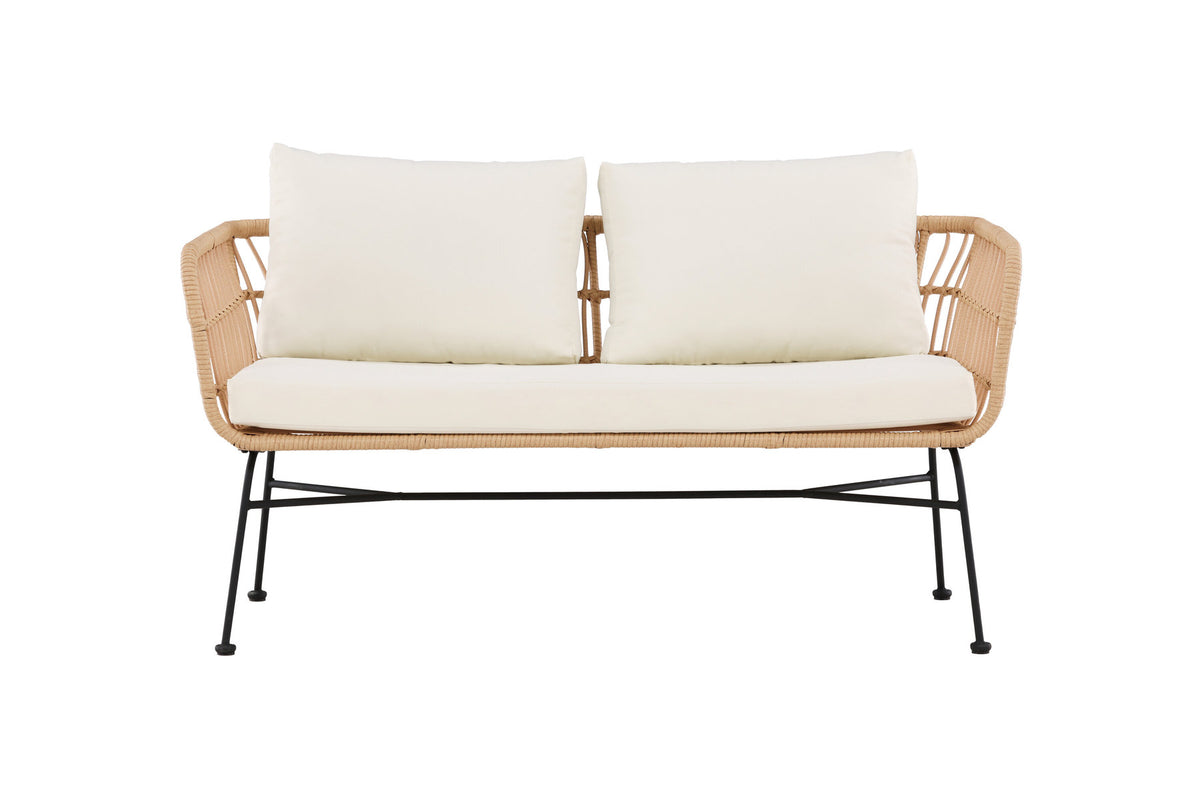 Isola 3-Sitzer Sofa in Nature präsentiert im Onlineshop von KAQTU Design AG. Lounge Sofa ist von Venture Home