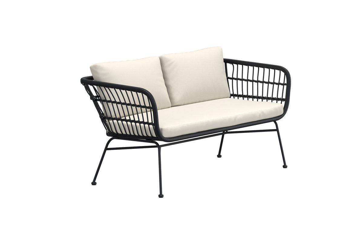 Isola 3-Sitzer-Sofa in Schwarz präsentiert im Onlineshop von KAQTU Design AG. 3er Sofa ist von Venture Home