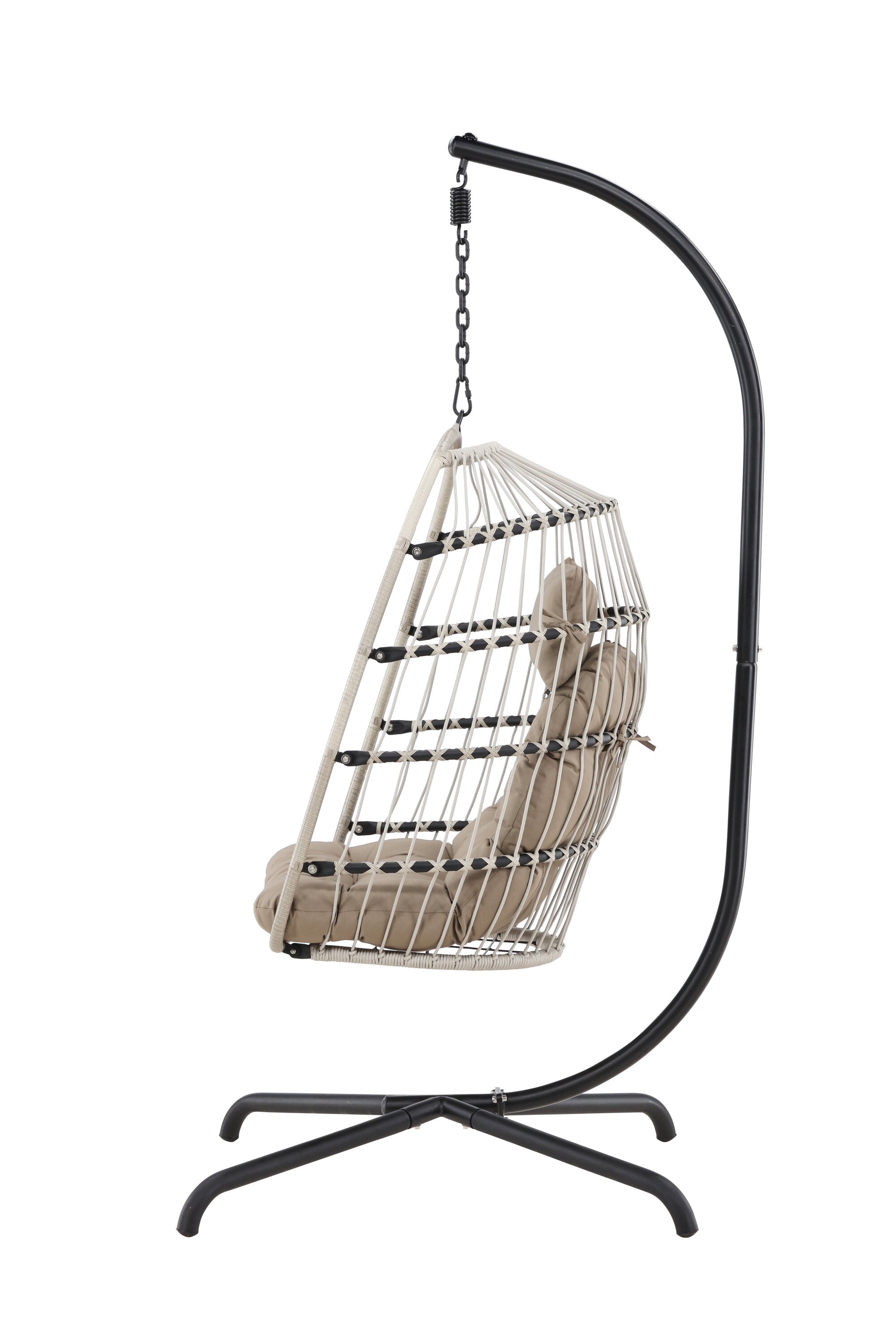Trezza Hängesessel in Grey präsentiert im Onlineshop von KAQTU Design AG. Hängestuhl ist von Venture Home