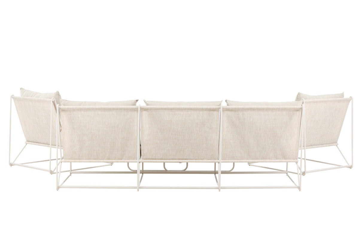 Palazzo Sofa Set in Beige präsentiert im Onlineshop von KAQTU Design AG. Loungeset ist von Venture Home