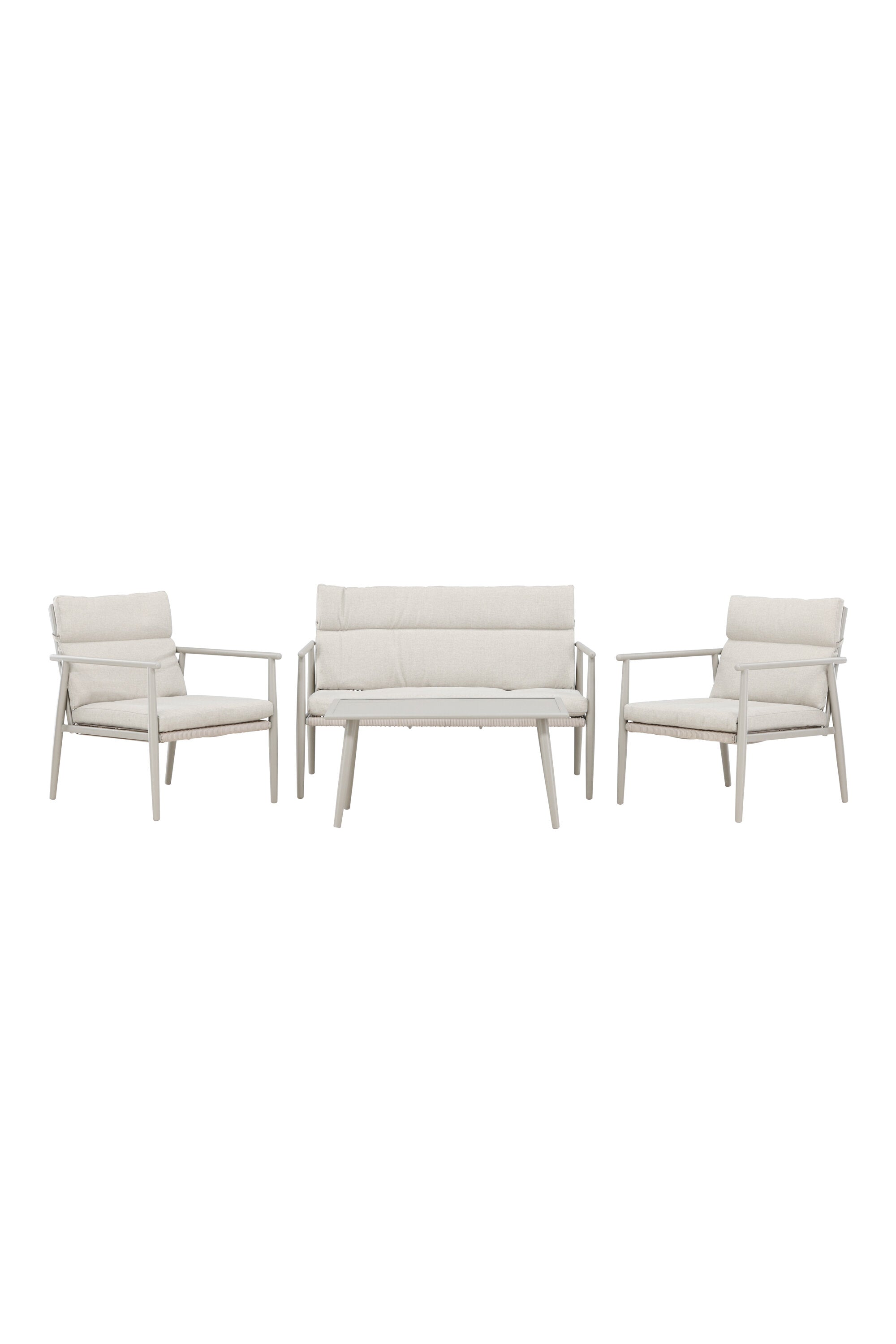 Mazzaro Sofa Set in Beige / Grau präsentiert im Onlineshop von KAQTU Design AG. Loungeset ist von Venture Home