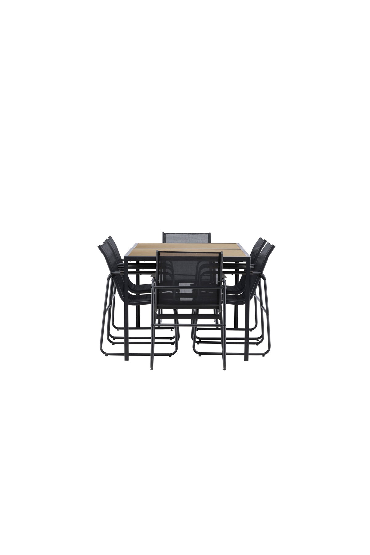 Lampedusa Gartentisch-Set in Schwarz präsentiert im Onlineshop von KAQTU Design AG. Gartentischset ist von Venture Home