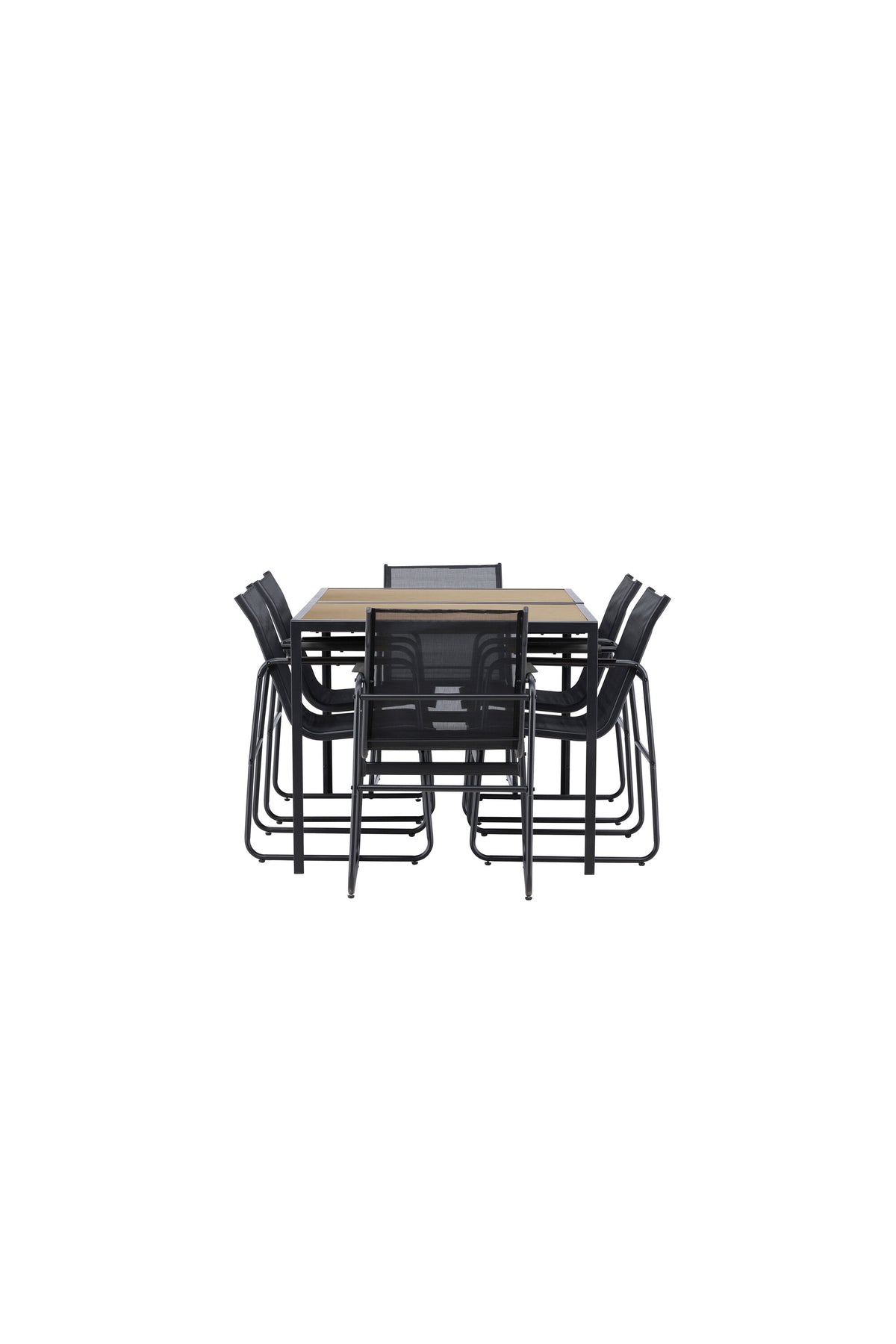Lampedusa Gartentisch-Set in Schwarz präsentiert im Onlineshop von KAQTU Design AG. Gartentischset ist von Venture Home