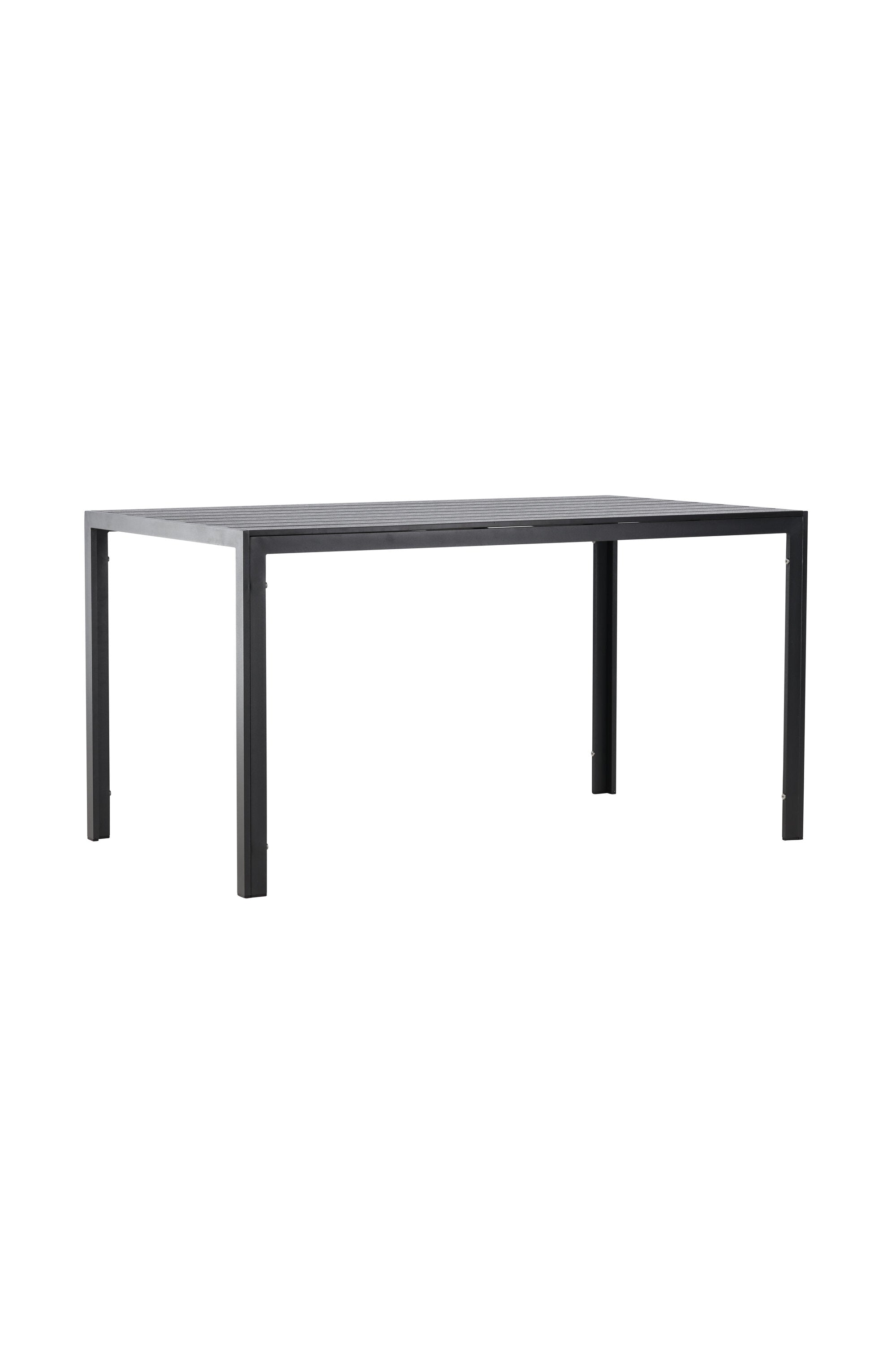 Mirko Rechteckiger Gartentisch in Black präsentiert im Onlineshop von KAQTU Design AG. Gartentisch ist von Venture Home