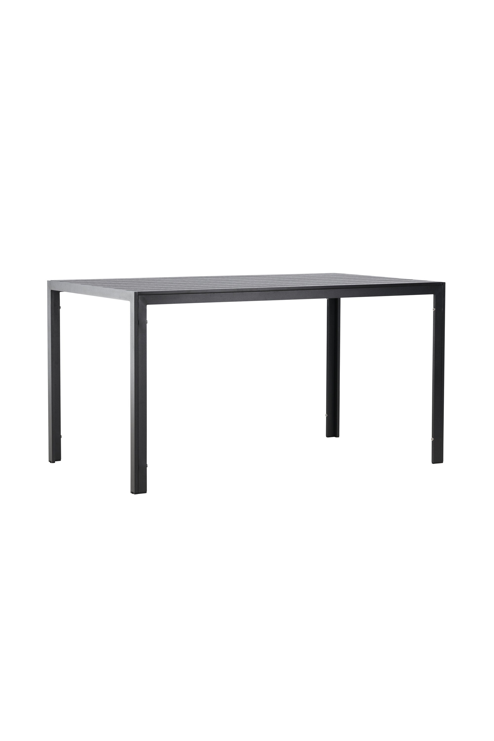 Mirko Rechteckiger Gartentisch in Black präsentiert im Onlineshop von KAQTU Design AG. Gartentisch ist von Venture Home
