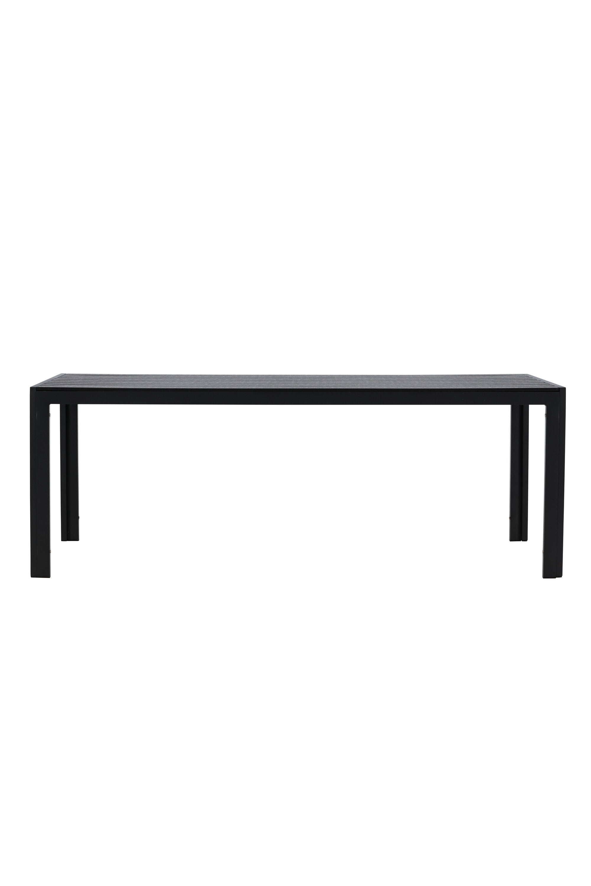 Der rechteckige Mirko Gartentisch von Venture Home kombiniert stilvolles Design mit Funktionalität für Aussenbereiche.