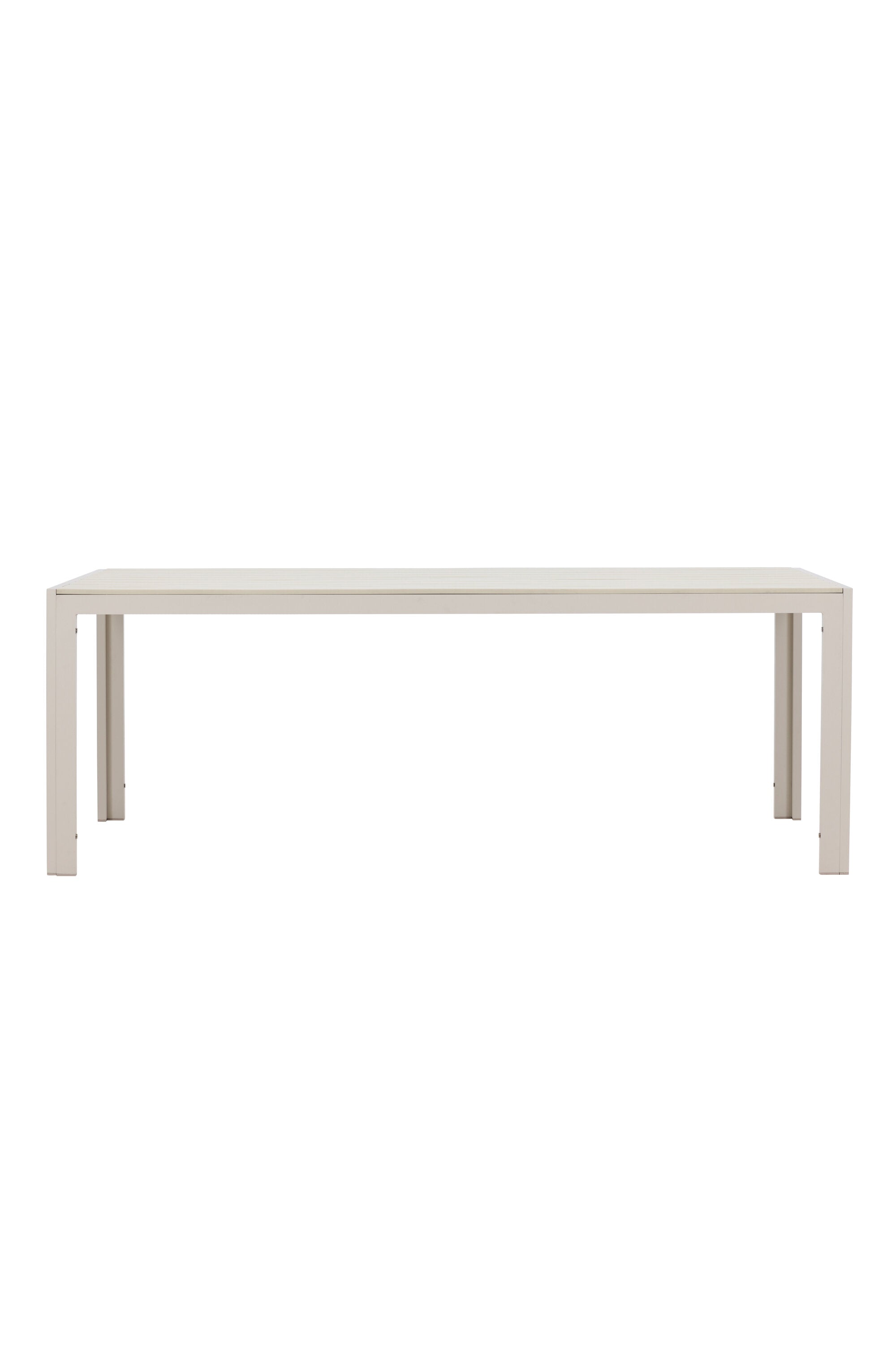 Mirko Rechteckiger Gartentisch in Beige präsentiert im Onlineshop von KAQTU Design AG. Gartentisch ist von Venture Home