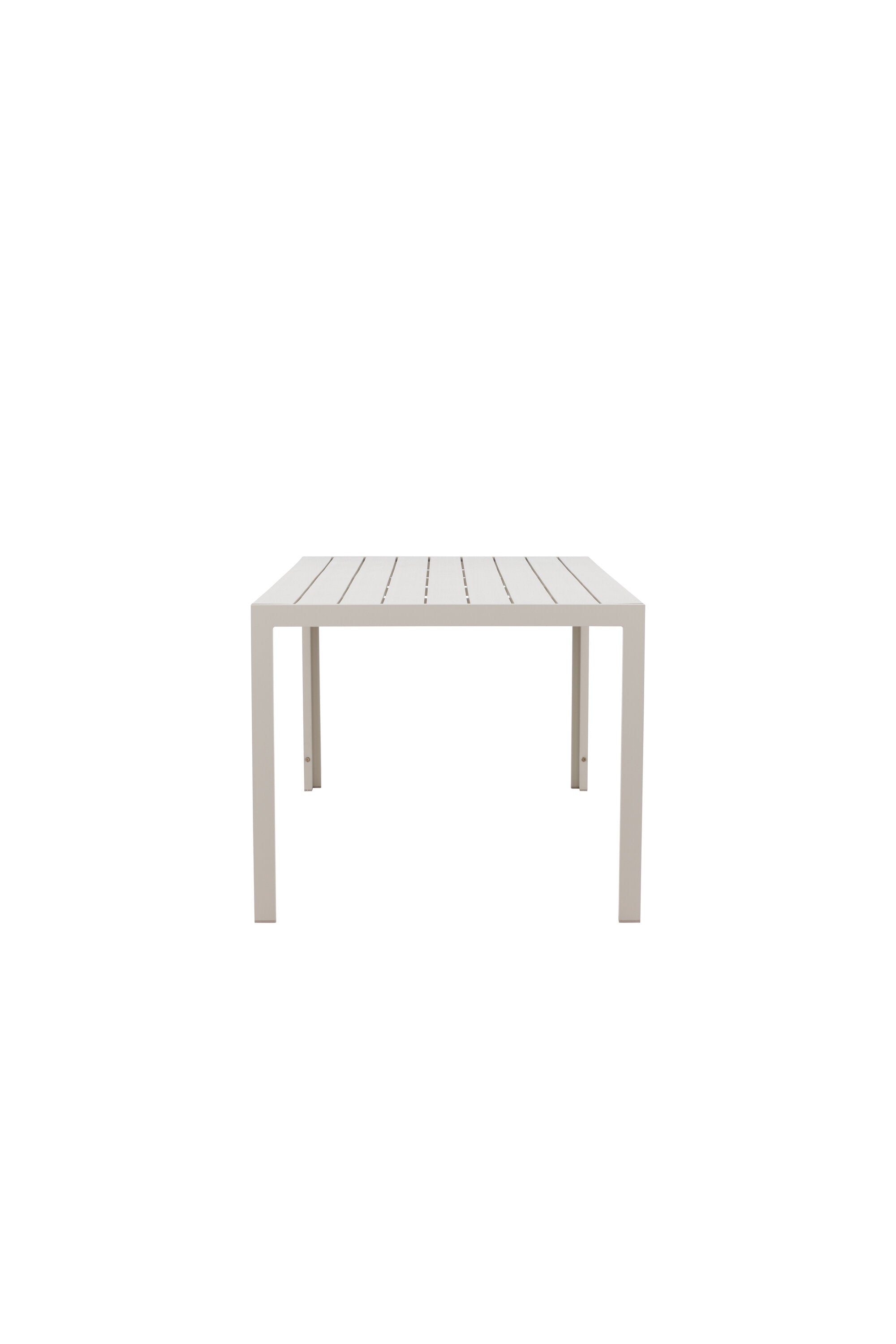 Mirko Rechteckiger Gartentisch in Beige präsentiert im Onlineshop von KAQTU Design AG. Gartentisch ist von Venture Home