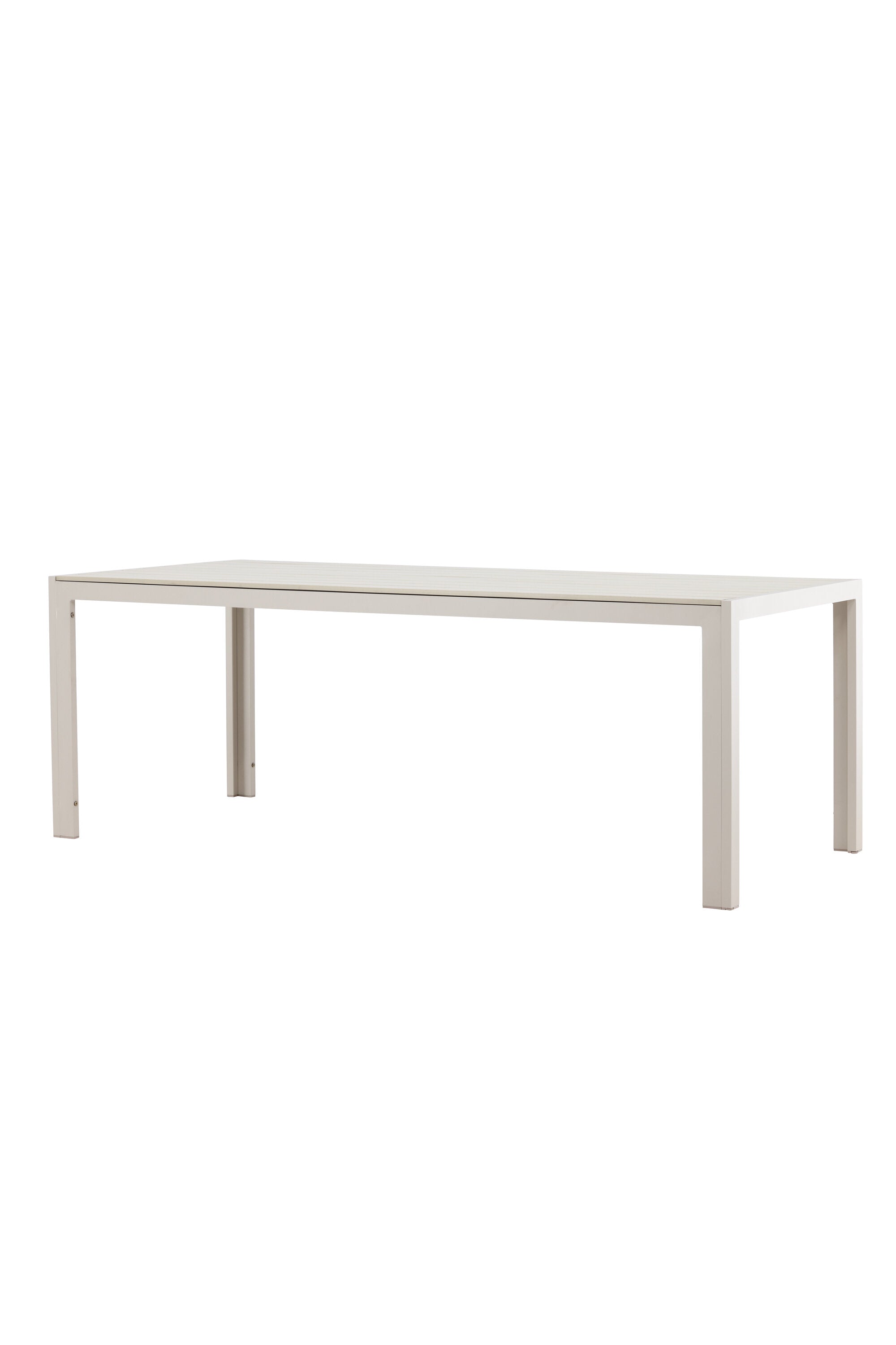 Mirko Rechteckiger Gartentisch in Beige präsentiert im Onlineshop von KAQTU Design AG. Gartentisch ist von Venture Home