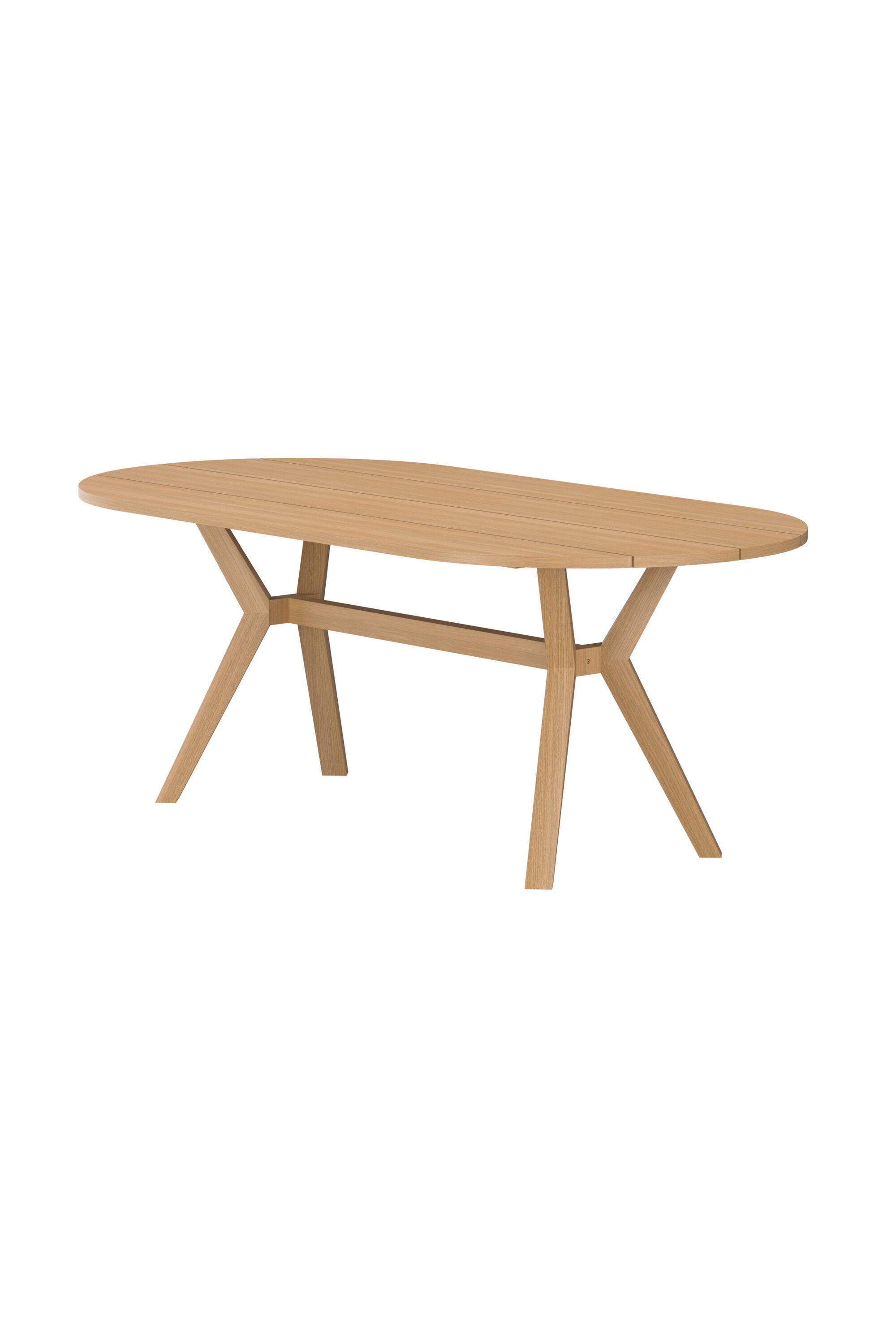 Kenya Oval Esstisch in Natur präsentiert im Onlineshop von KAQTU Design AG. Esstisch ist von Venture Home
