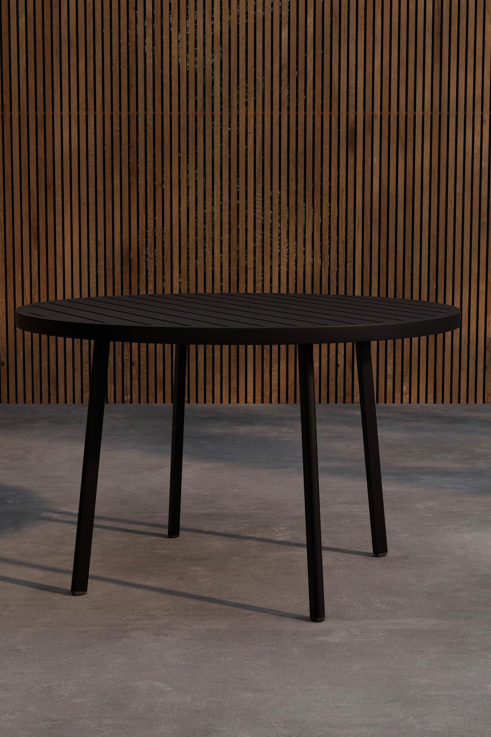Giardini Round Esstisch in Schwarz präsentiert im Onlineshop von KAQTU Design AG. Gartentisch ist von Venture Home