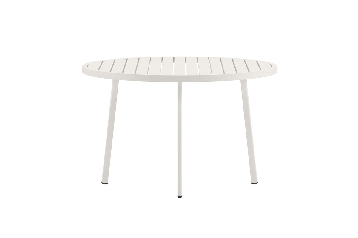 Giardini runder Gartentisch in Beige präsentiert im Onlineshop von KAQTU Design AG. Gartentisch ist von Venture Home
