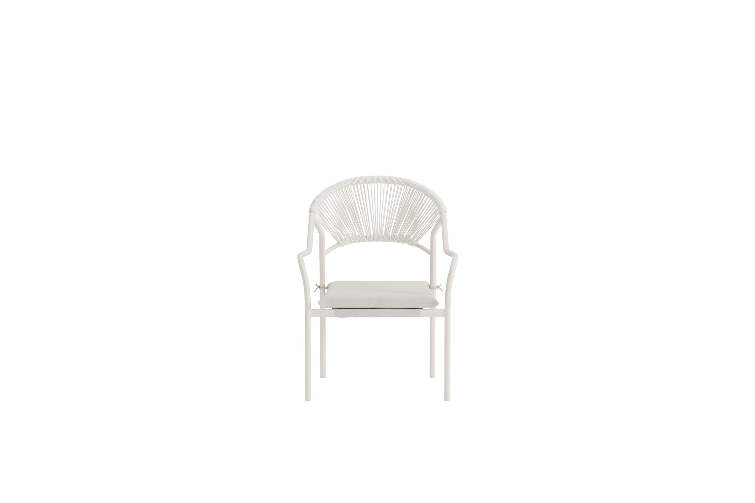 Paros Gartenstuhl in Beige präsentiert im Onlineshop von KAQTU Design AG. Gartenstuhl ist von Venture Home