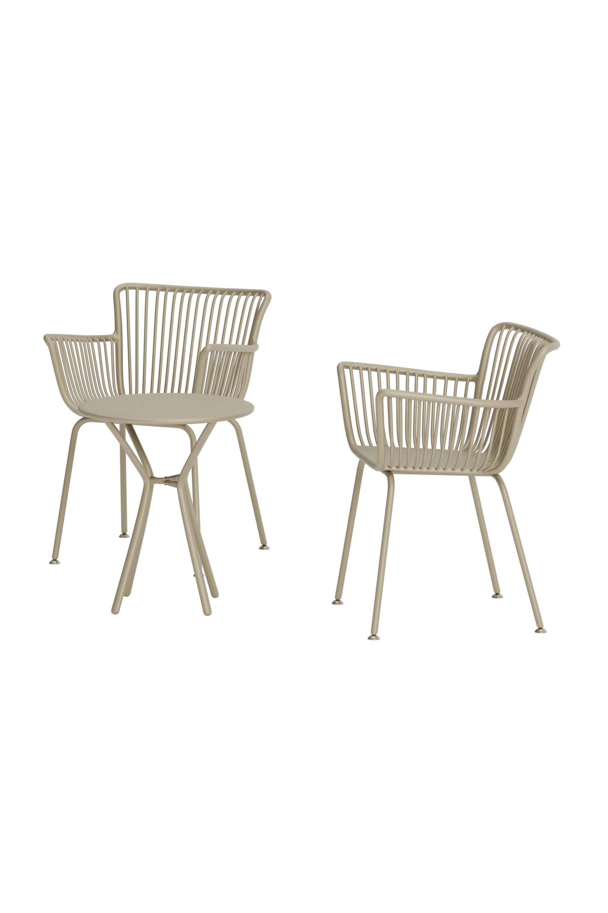 Sifnos Café Set in präsentiert im Onlineshop von KAQTU Design AG. Gartentischset ist von Venture Home