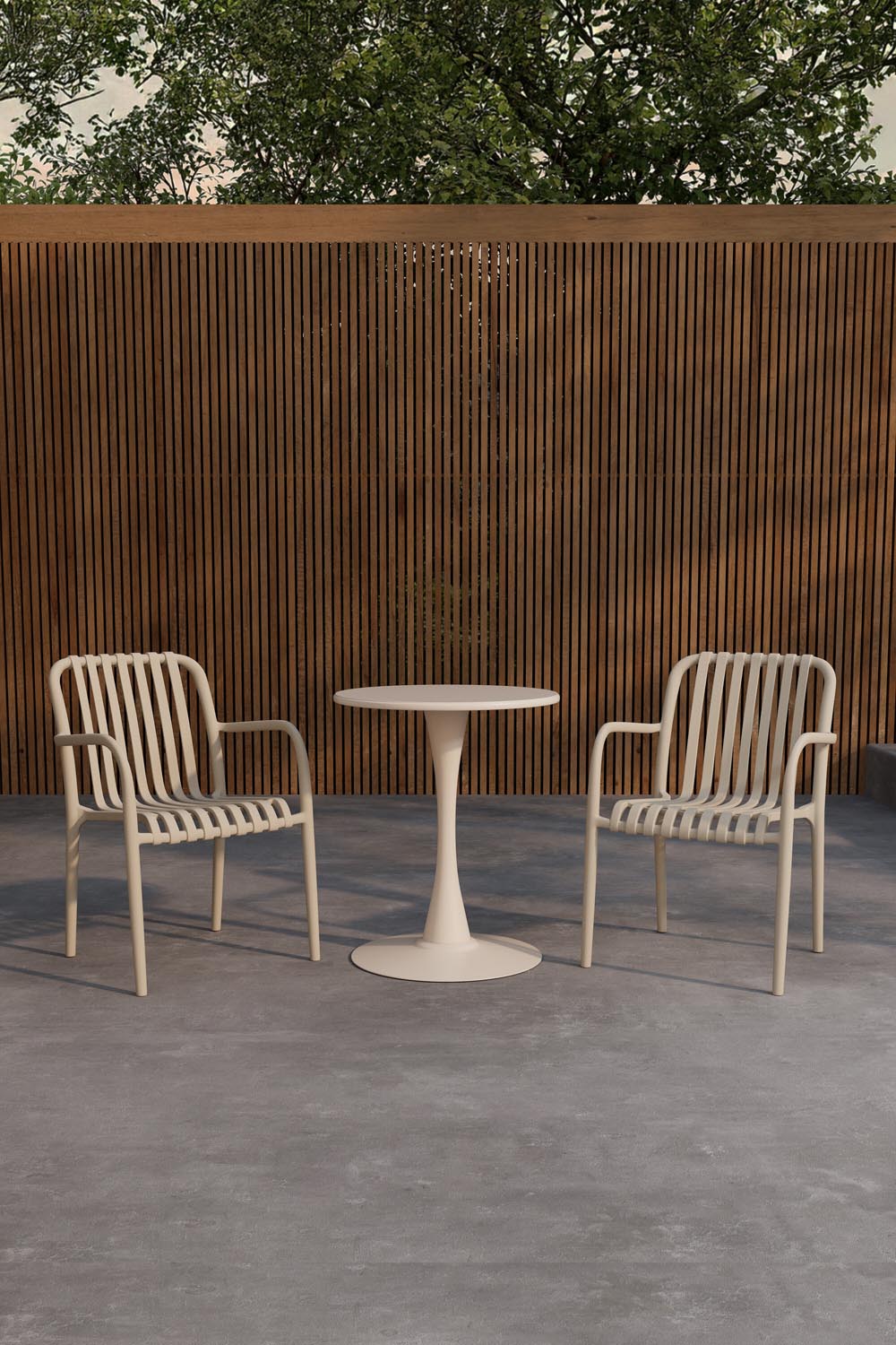 Limnos Cafe Set in präsentiert im Onlineshop von KAQTU Design AG. Gartentischset ist von Venture Home