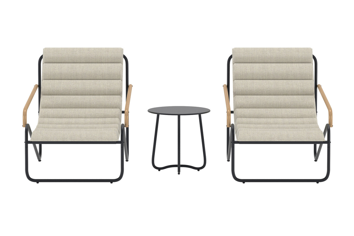 Ithaka Lounge-Set in Beige präsentiert im Onlineshop von KAQTU Design AG. Loungeset ist von Venture Home
