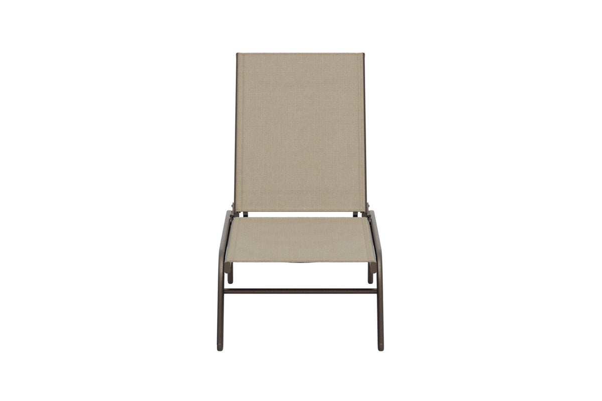 Kastos Sonnenliege in Beige präsentiert im Onlineshop von KAQTU Design AG. Liegestuhl ist von Venture Home