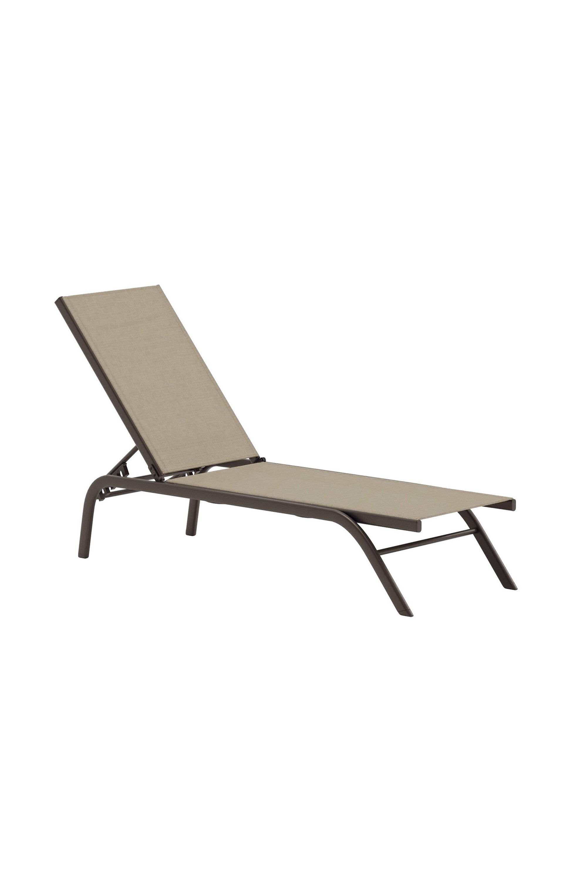 Kastos Sonnenliege in Beige präsentiert im Onlineshop von KAQTU Design AG. Liegestuhl ist von Venture Home