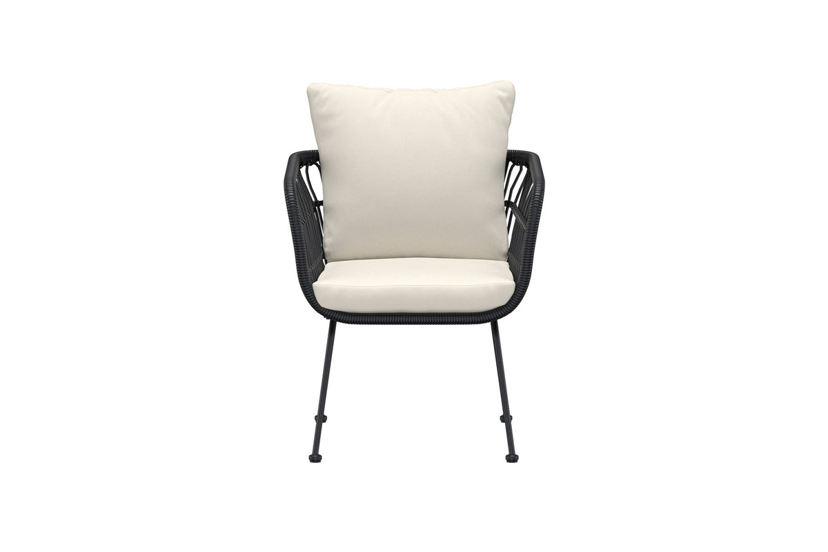Isola Esszimmerstuhl in Schwarz präsentiert im Onlineshop von KAQTU Design AG. Stuhl ist von Venture Home