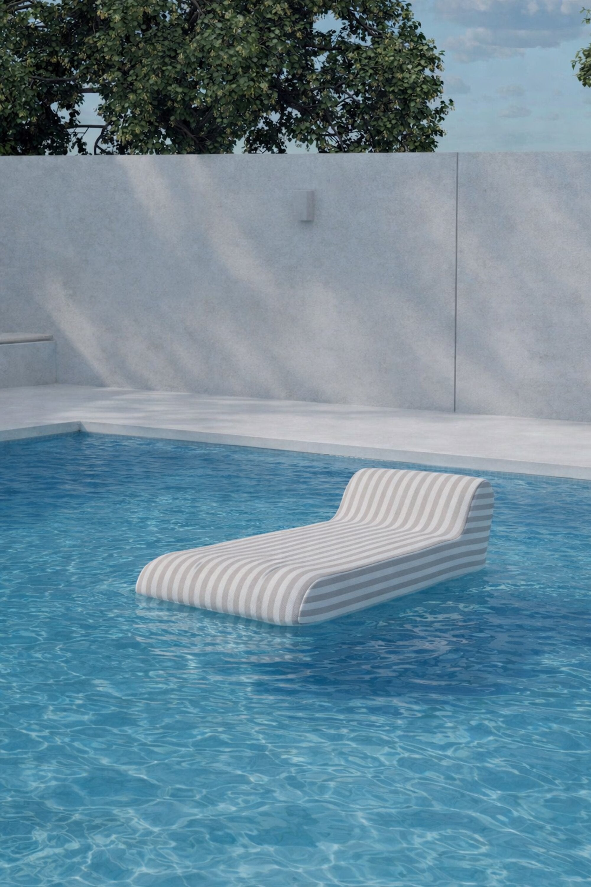 Redang Sonnenliege in Beige präsentiert im Onlineshop von KAQTU Design AG. Liegestuhl ist von Venture Home