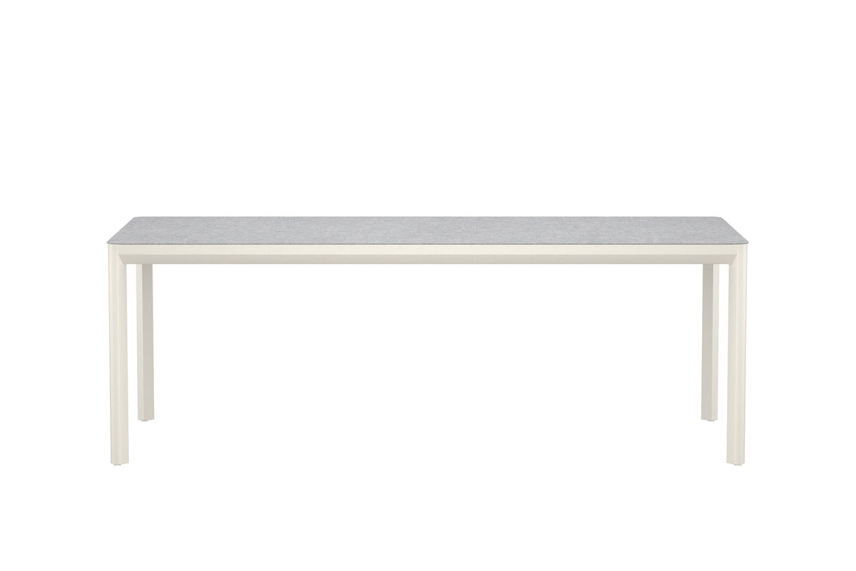 Lino Rechteckiger Esstisch in Beige präsentiert im Onlineshop von KAQTU Design AG. Esstisch ist von Venture Home