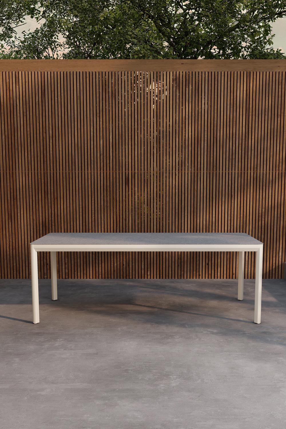Lino Rechteckiger Esstisch in Beige präsentiert im Onlineshop von KAQTU Design AG. Esstisch ist von Venture Home