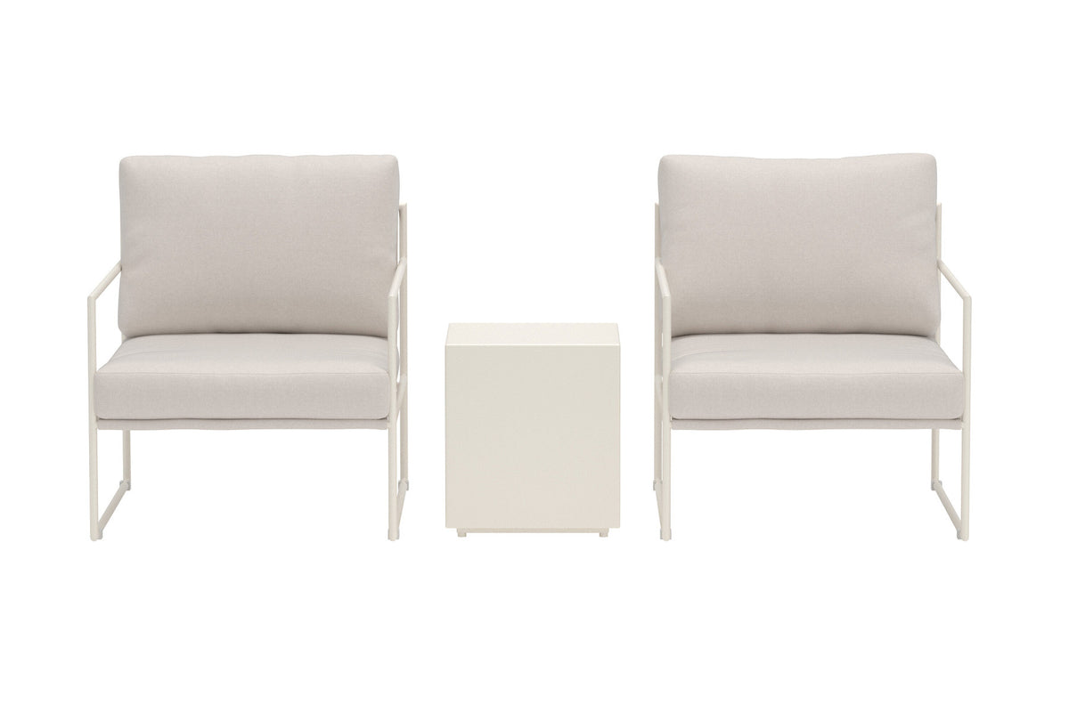 Lissabon Lounge-Set in Beige präsentiert im Onlineshop von KAQTU Design AG. Loungeset ist von Venture Home