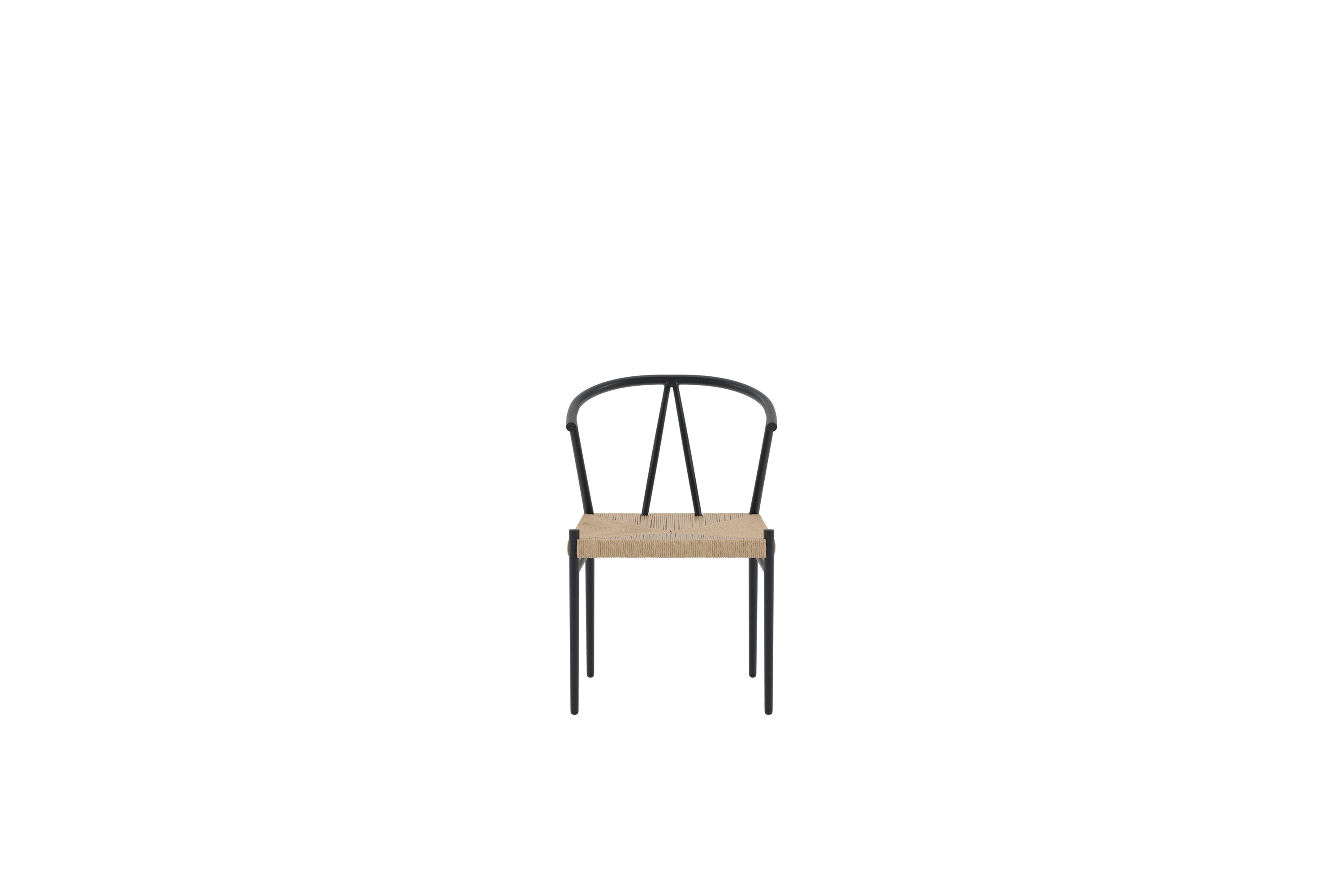 Alfons Gartenstuhl in Schwarz präsentiert im Onlineshop von KAQTU Design AG. Gartenstuhl ist von Venture Home