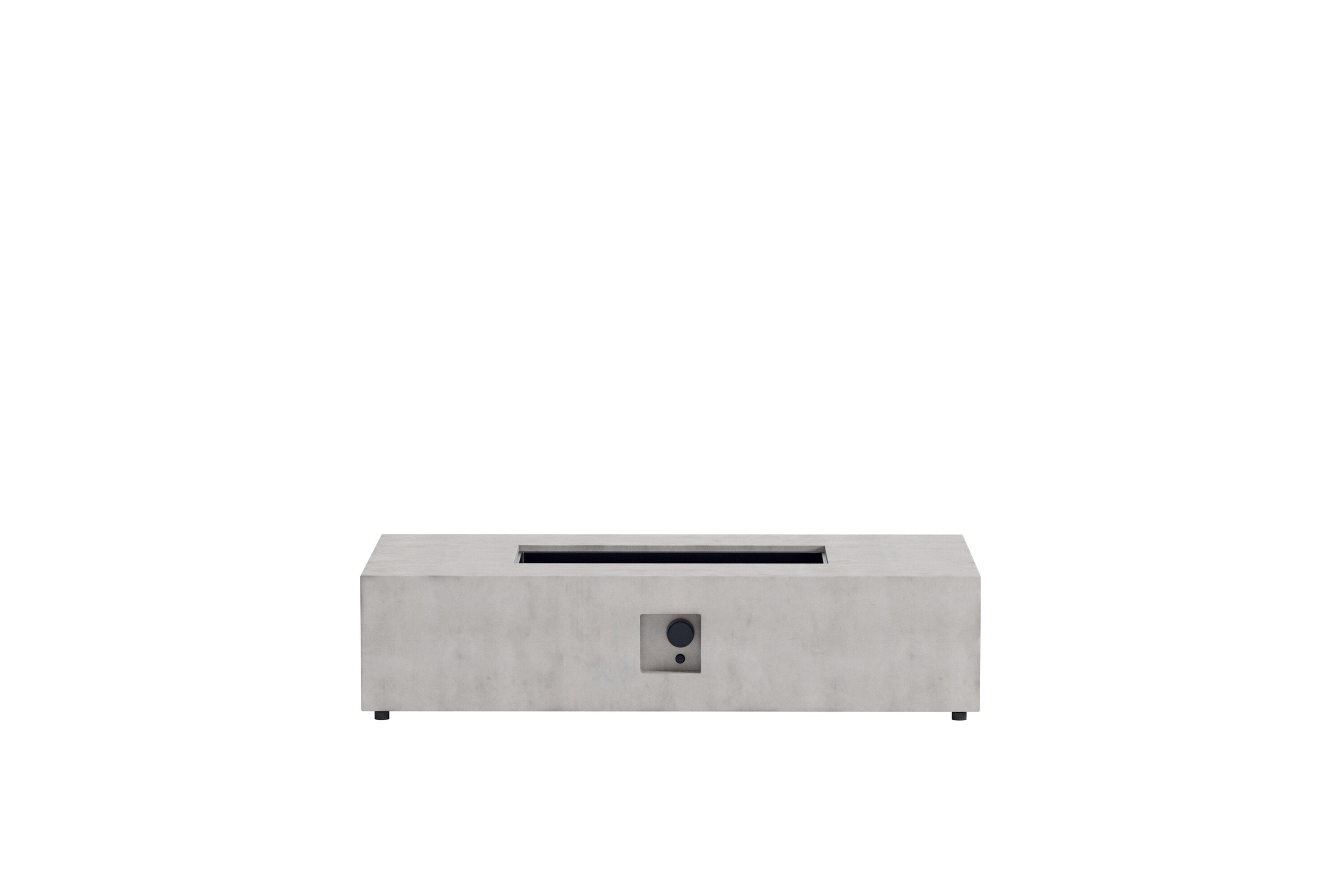 Moderner Kea Feuerkorb von Venture Home in ansprechendem Grau, ideal für gemütliche Abende im Freien und eine einladende Atmosphäre im Garten.