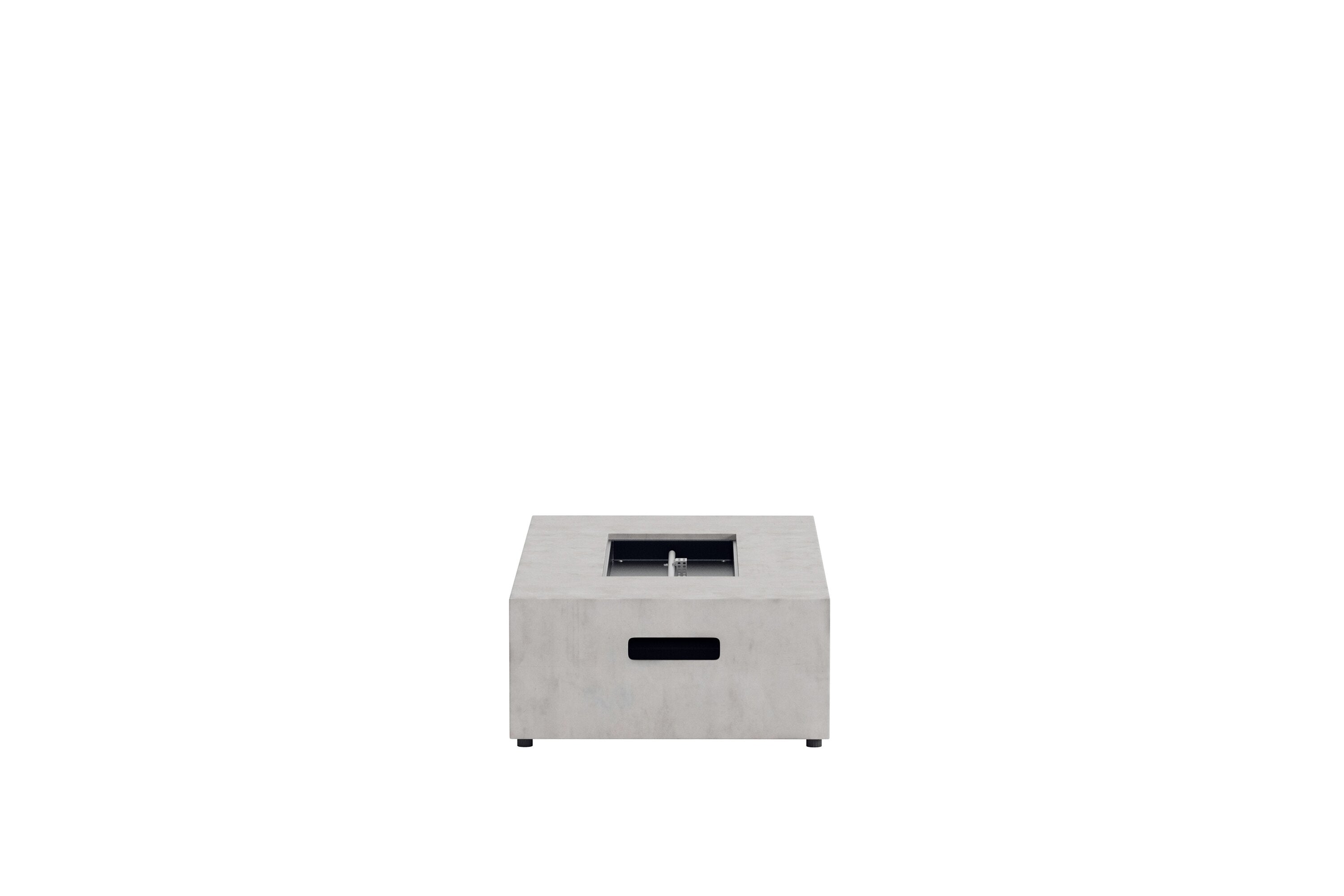 Eleganter Kea Feuerkorb von Venture Home in stilvollem Grau, perfekt für entspannte Abende im Freien und stimmungsvolle Wärme.
