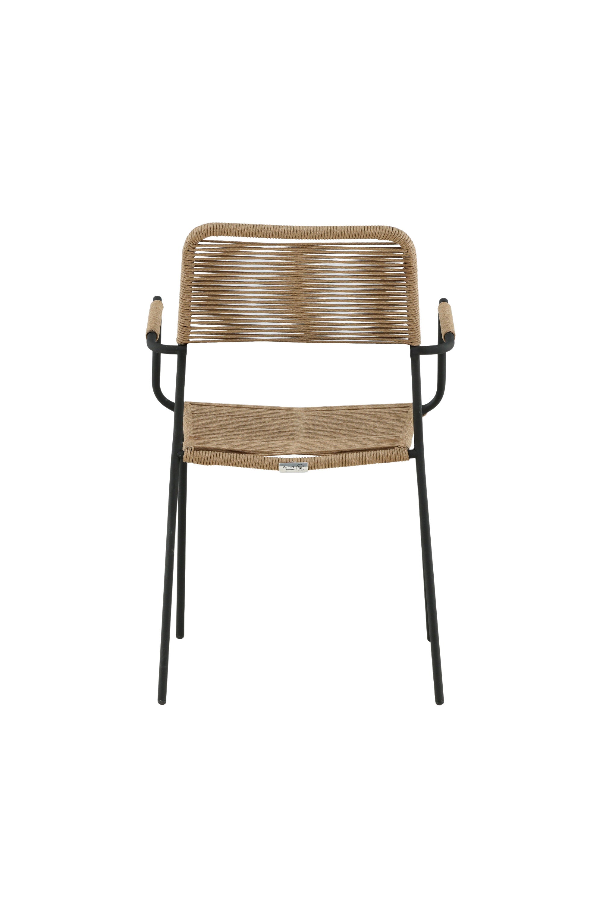 Lindos Loungestuhl in Braun präsentiert im Onlineshop von KAQTU Design AG. Outdoor-Sessel ist von Venture Home