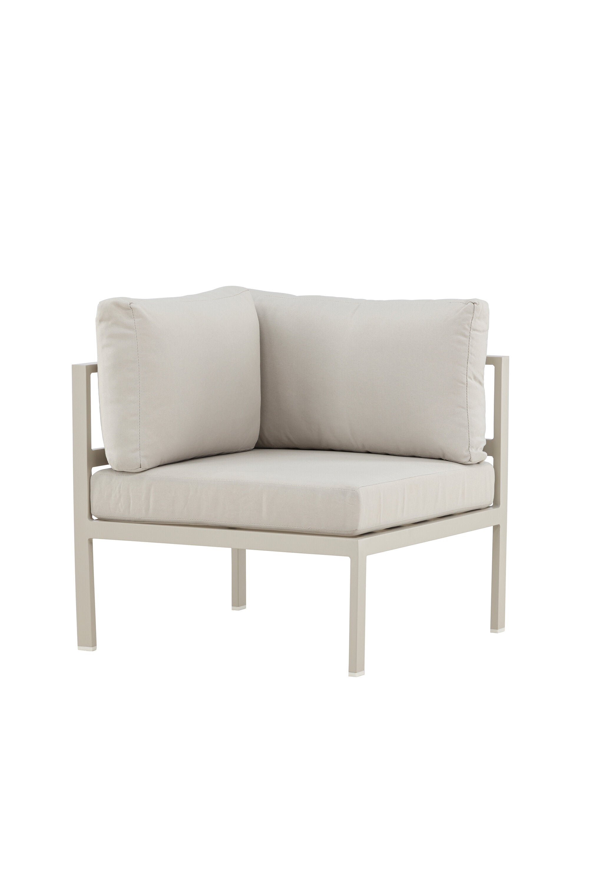 Elegantes Eckmodul des Copacabana Sofas von Venture Home, perfekt für gemütliche Lounge-Bereiche im Freien.