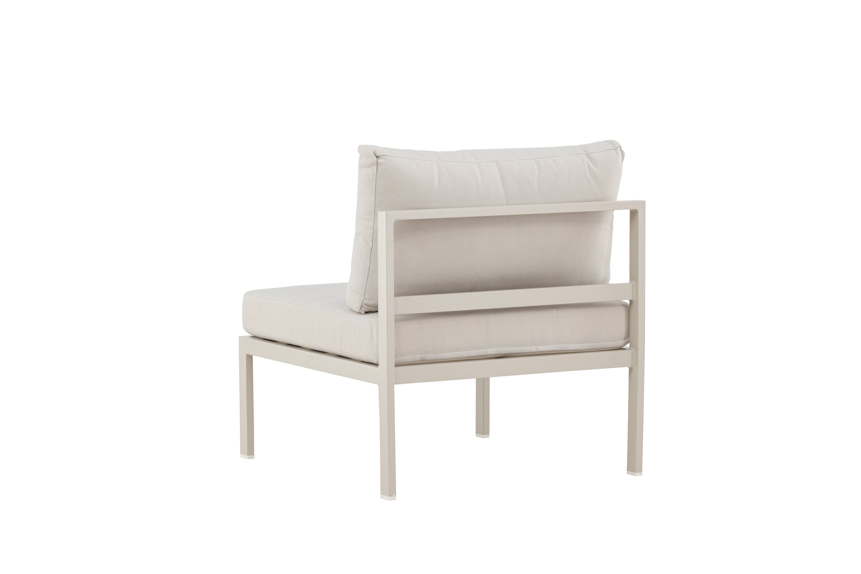 Beige Mittelmodul des Copacabana Sofas von Venture Home, ideal für stilvolle Lounges und gemütliche Zusammenkünfte.