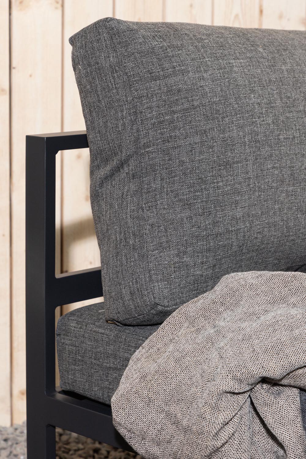 Copacabana Sofa Modul in Schwarz präsentiert im Onlineshop von KAQTU Design AG. Lounge Sofa ist von Venture Home
