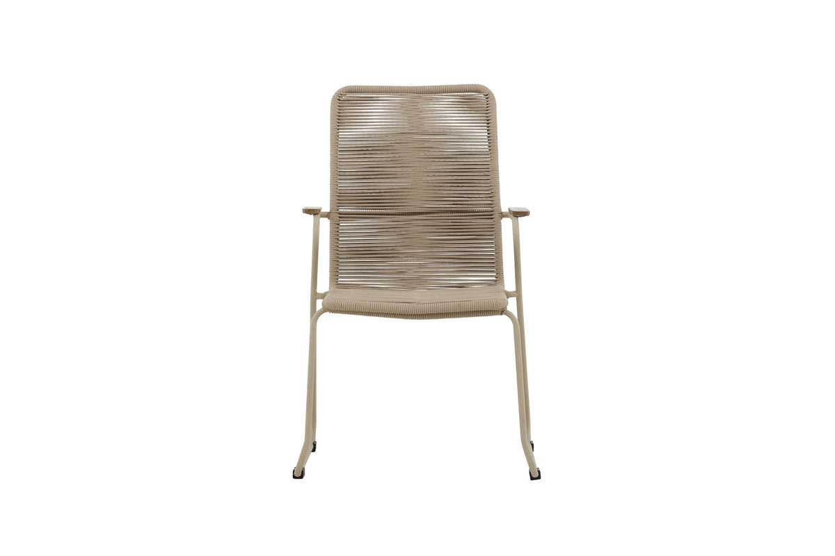 Bois Esszimmerstuhl in Beige präsentiert im Onlineshop von KAQTU Design AG. Stuhl ist von Venture Home