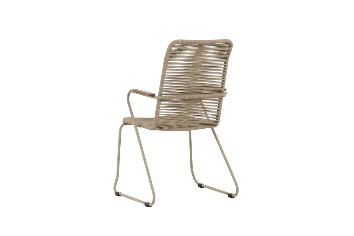 Bois Esszimmerstuhl in Beige präsentiert im Onlineshop von KAQTU Design AG. Stuhl ist von Venture Home