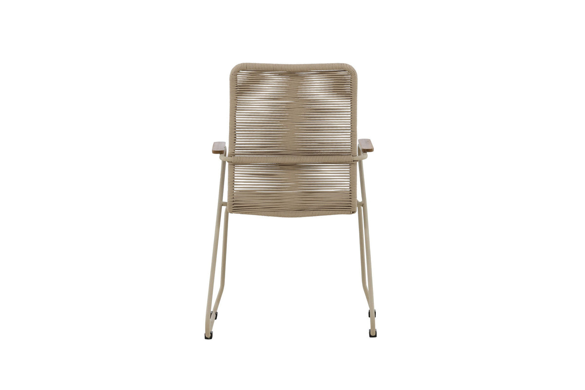 Bois Esszimmerstuhl in Beige präsentiert im Onlineshop von KAQTU Design AG. Stuhl ist von Venture Home