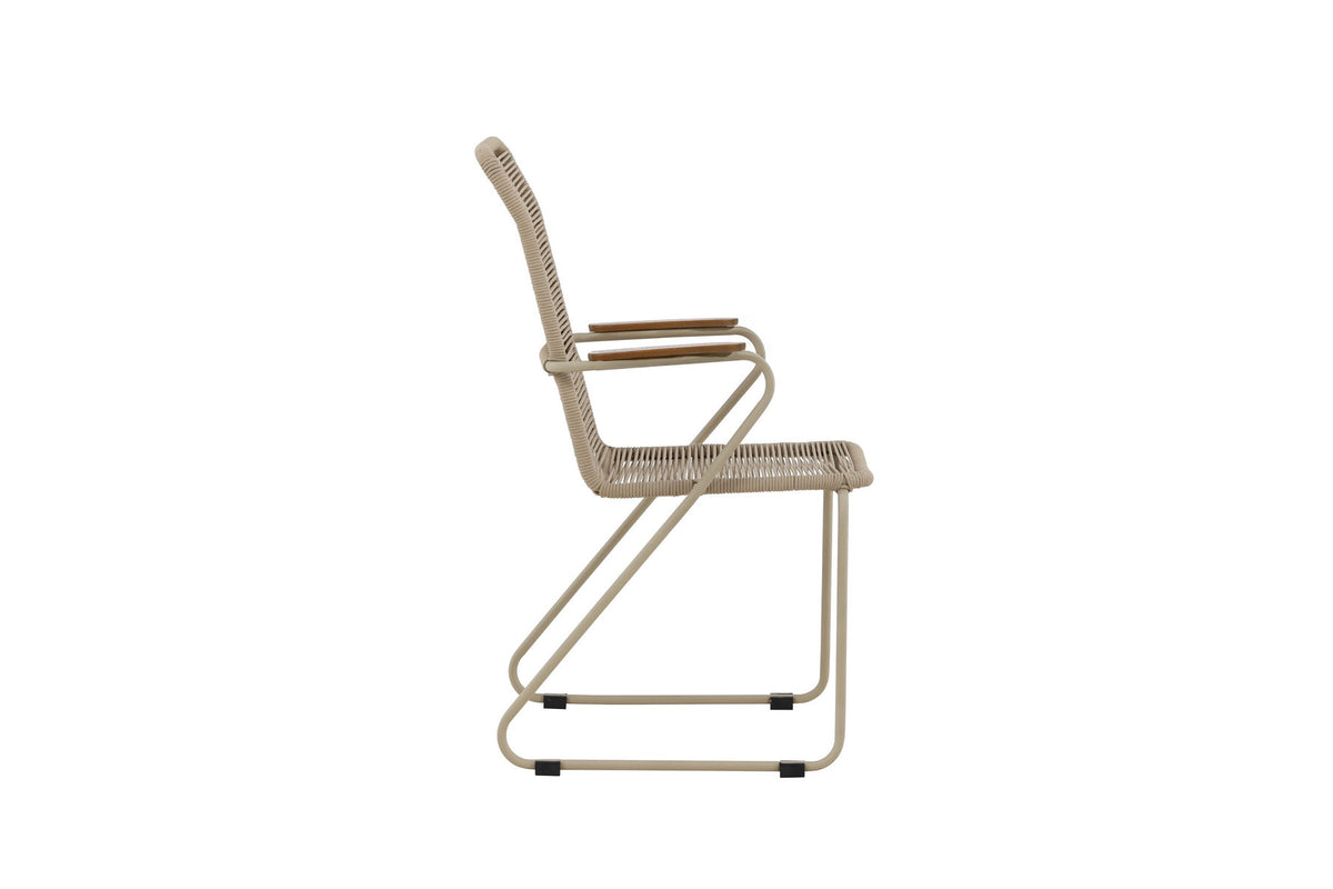 Bois Esszimmerstuhl in Beige präsentiert im Onlineshop von KAQTU Design AG. Stuhl ist von Venture Home