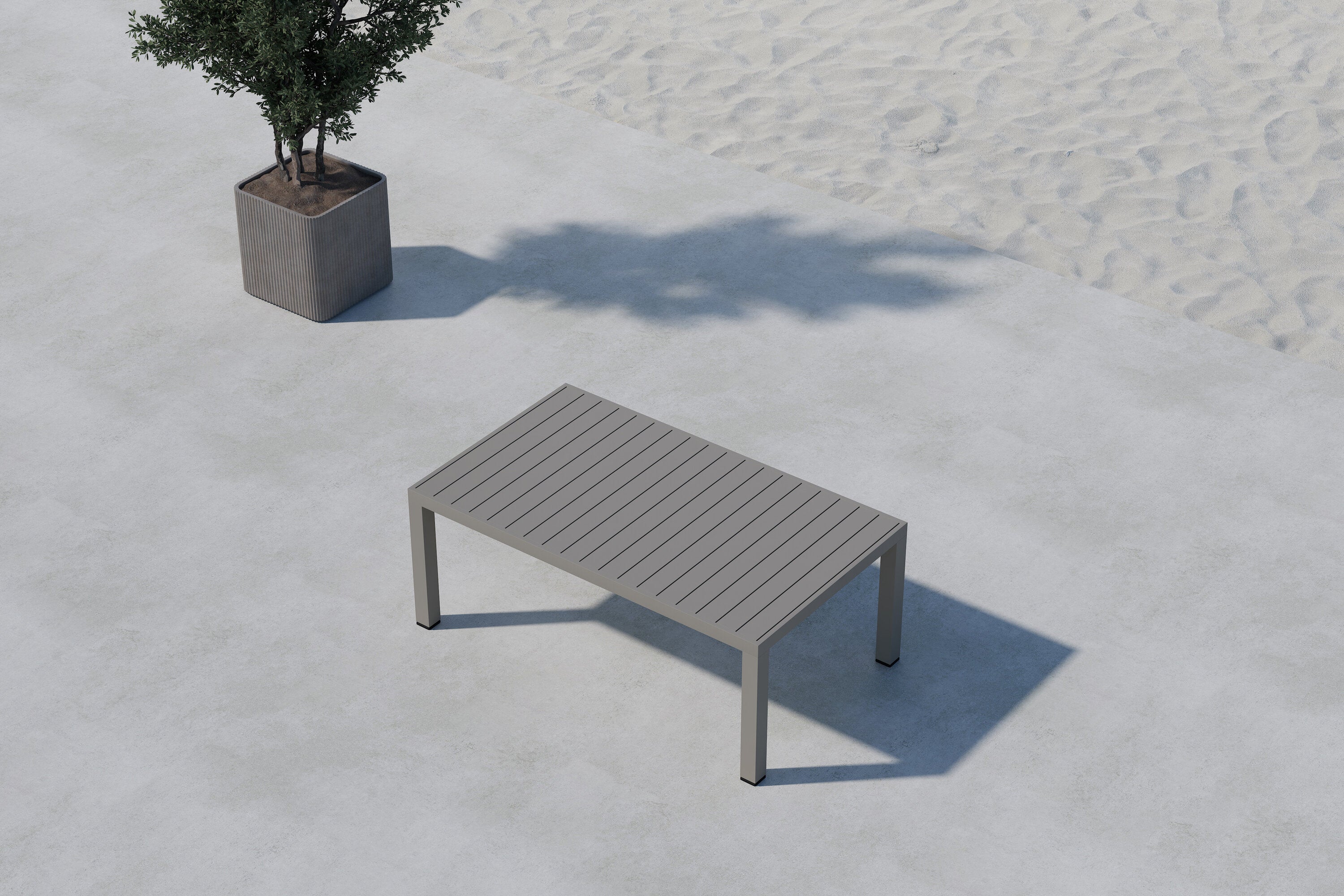 Eleganter Copacabana Couchtisch in warmem Braun, ideal für stilvolle Lounges und gemütliche Wohnräume, von Venture Home.