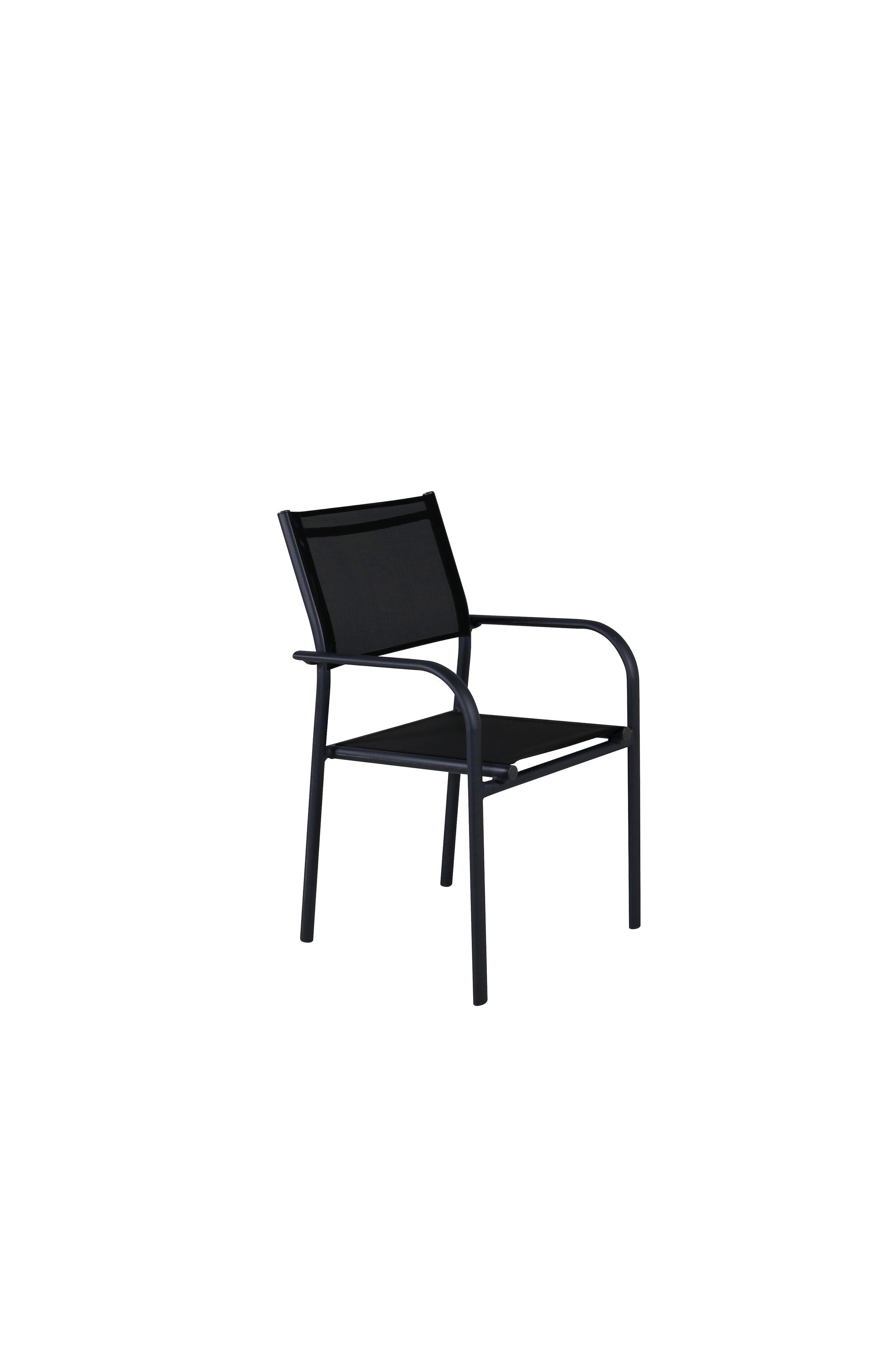 Santorini Sessel in Schwarz präsentiert im Onlineshop von KAQTU Design AG. Sessel mit Armlehnen ist von Venture Home