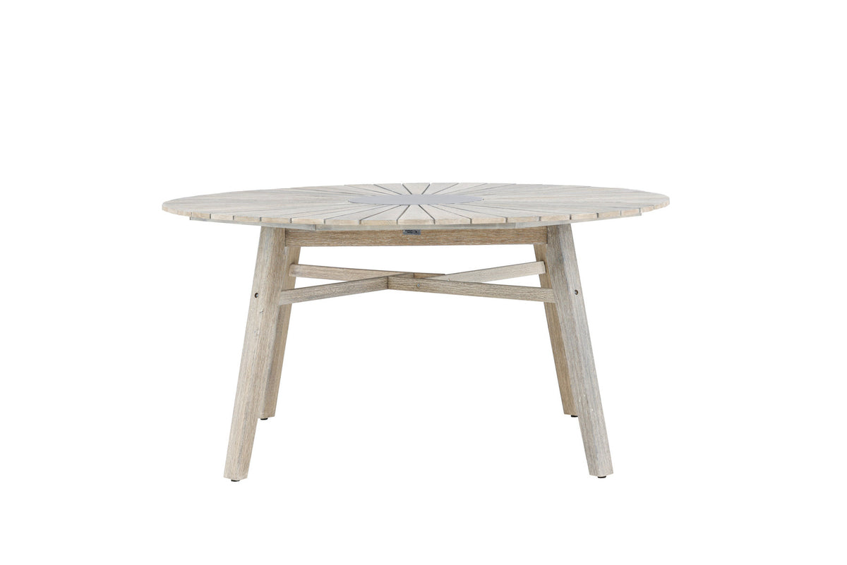 Rives Round Esstisch in Tünche präsentiert im Onlineshop von KAQTU Design AG. Gartentisch ist von Venture Home