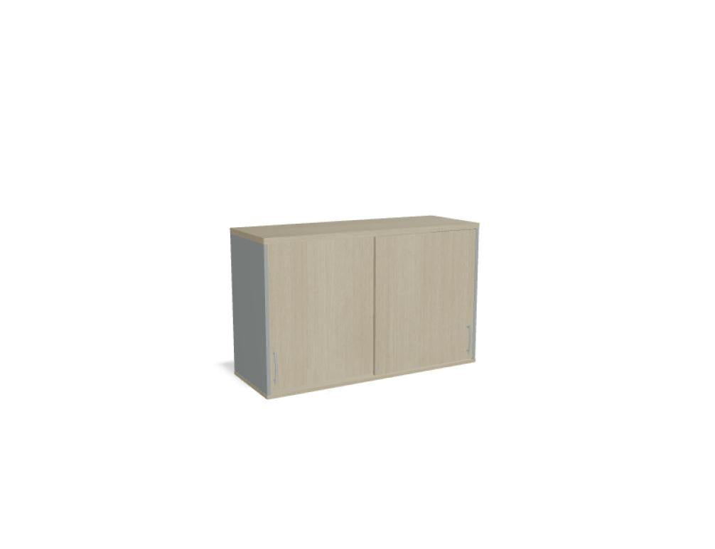 Standard A1P06 - Aufsatzschrank in Weiss Pastell präsentiert im Onlineshop von KAQTU Design AG. Büroschrank ist von Mdd