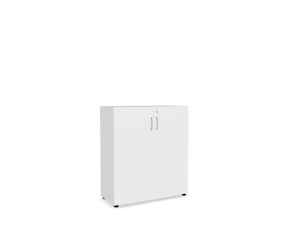 Standard A3105 - Schrank in Weiss Pastell präsentiert im Onlineshop von KAQTU Design AG. Büroschrank ist von Mdd