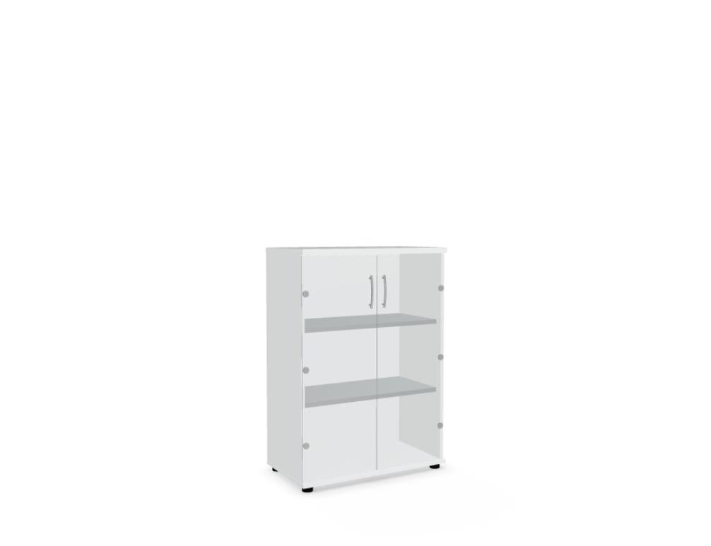 Standard A3504TMW - Vitrine in Weiss Pastell präsentiert im Onlineshop von KAQTU Design AG. Vitrine ist von Mdd