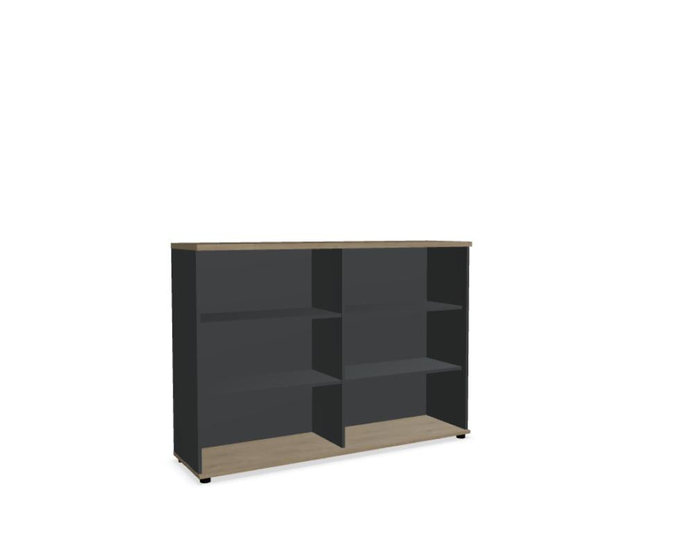 Standard A3508 - Regal in Eiche Natur präsentiert im Onlineshop von KAQTU Design AG. Standregal ist von Mdd