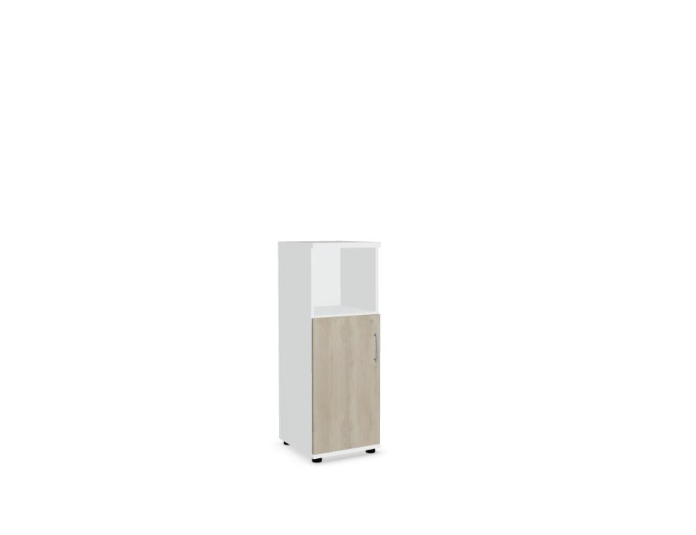 Standard A38P2 - Halbregal in Weiss Pastell präsentiert im Onlineshop von KAQTU Design AG. Standregal ist von Mdd